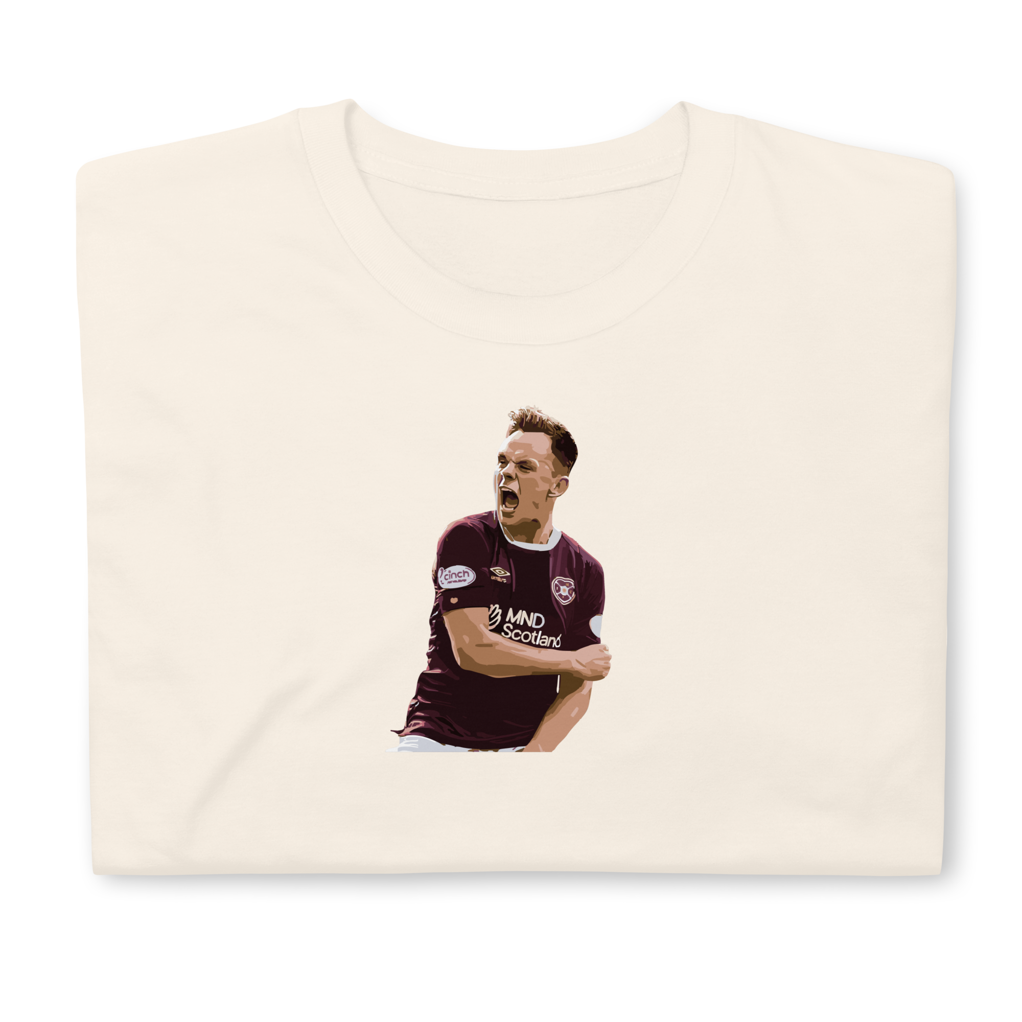 Heart Of Midlothian - Shankland | Printed Club Classic T-Shirt