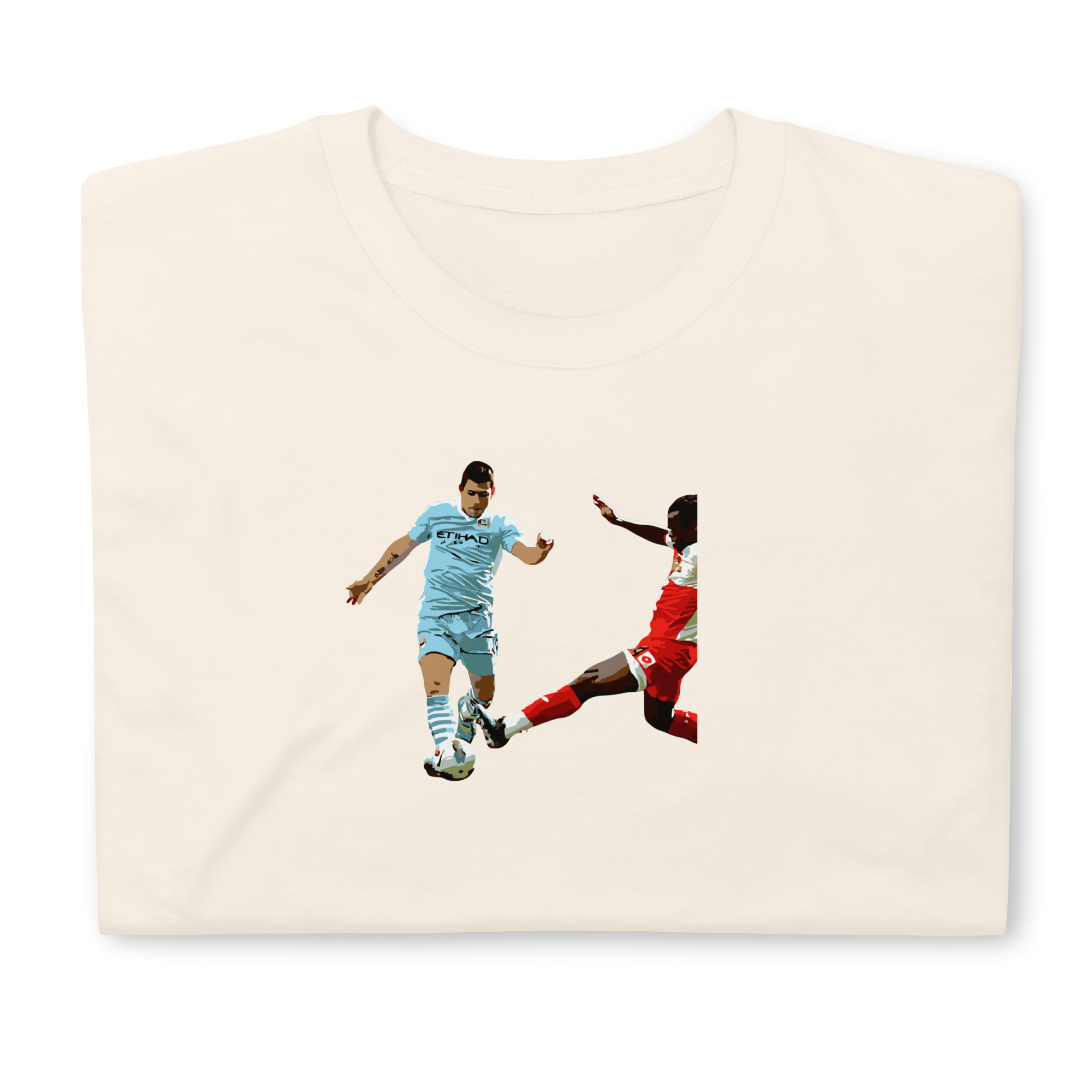 Manchester City - Agüerooooooooooooooooo | Printed Club Classic T-Shirt