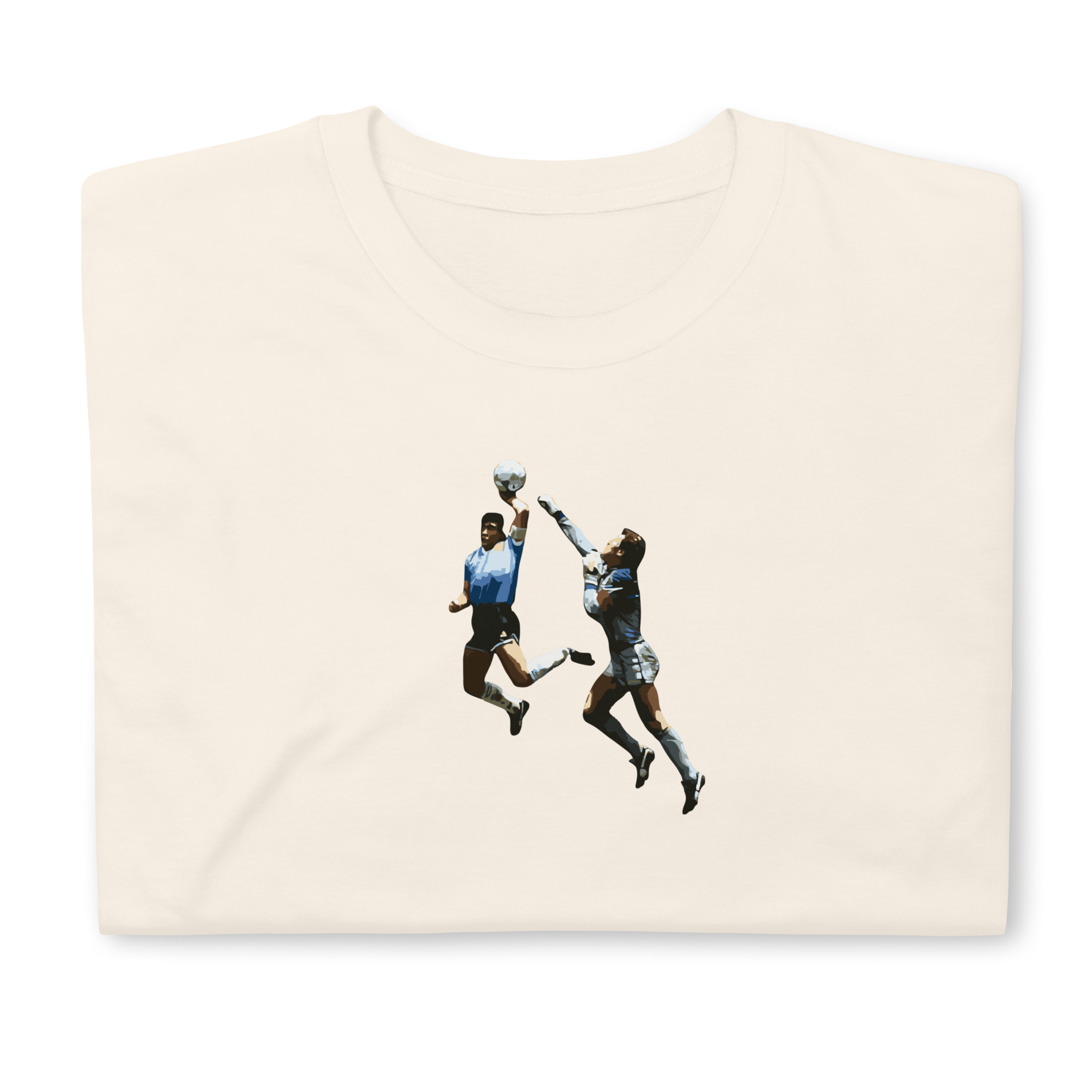 Argentina - Maradona Hand of God vs England | Printed Club Classic T-Shirt