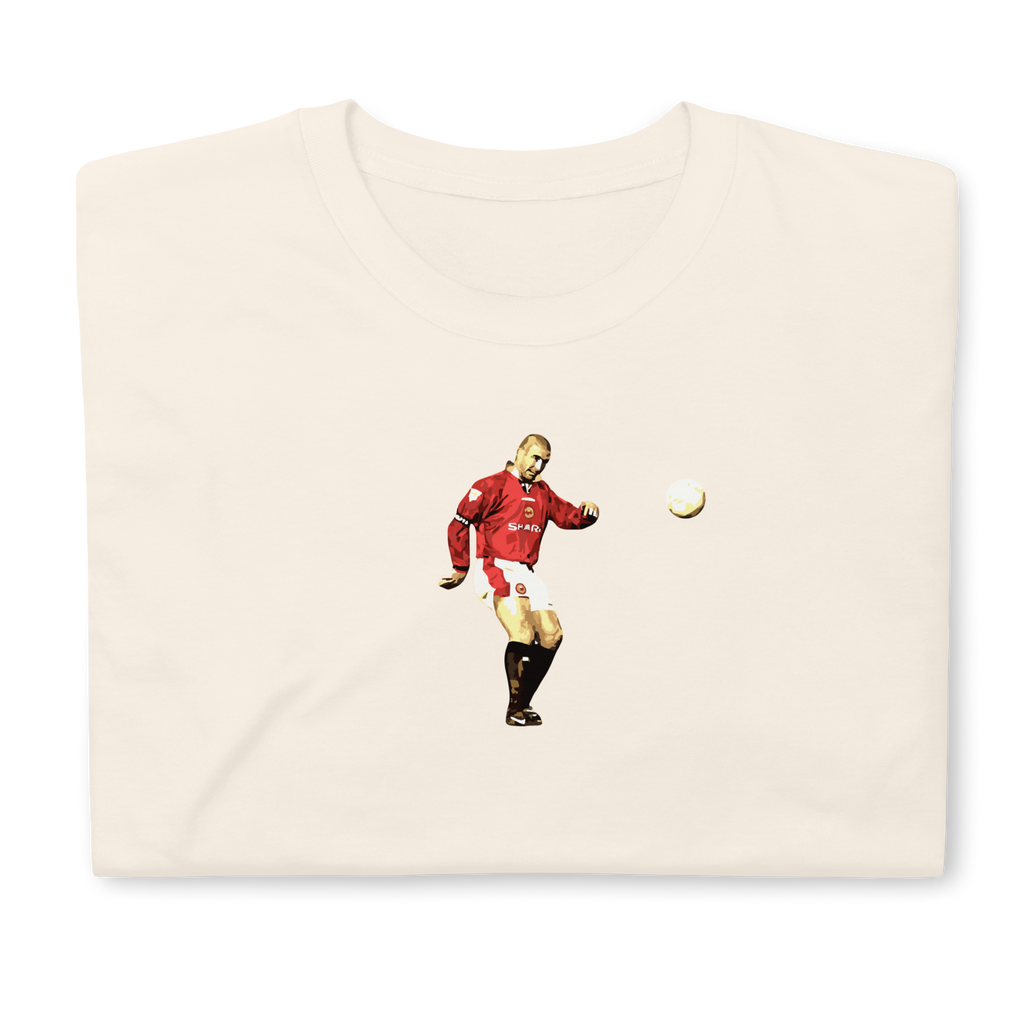Manchester United - Cantona Chip vs Sunderland | Printed Club Classic T-Shirt