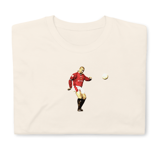 Manchester United - Cantona Chip vs Sunderland | Printed Club Classic T-Shirt