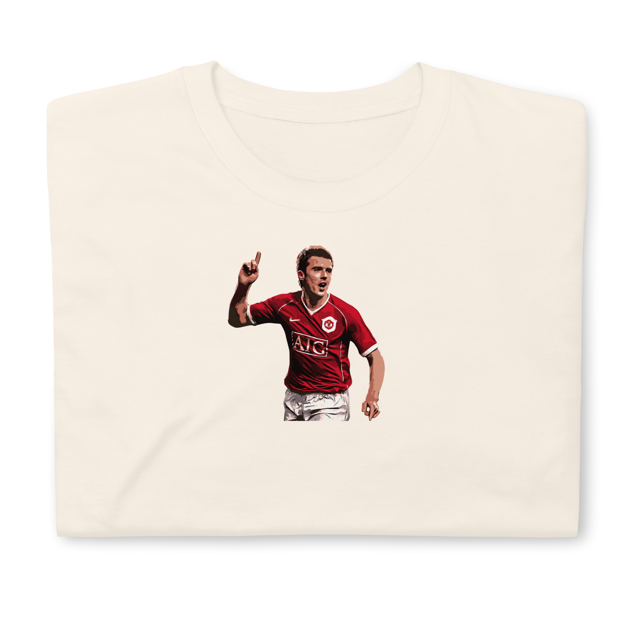 Manchester United - Carrick | Printed Club Classic T-Shirt