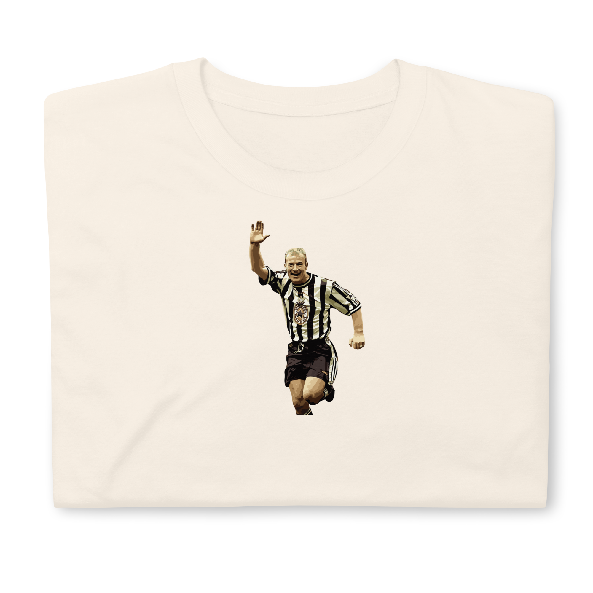 Newcastle United - Shearer 9 | Printed Club Classic T-Shirt