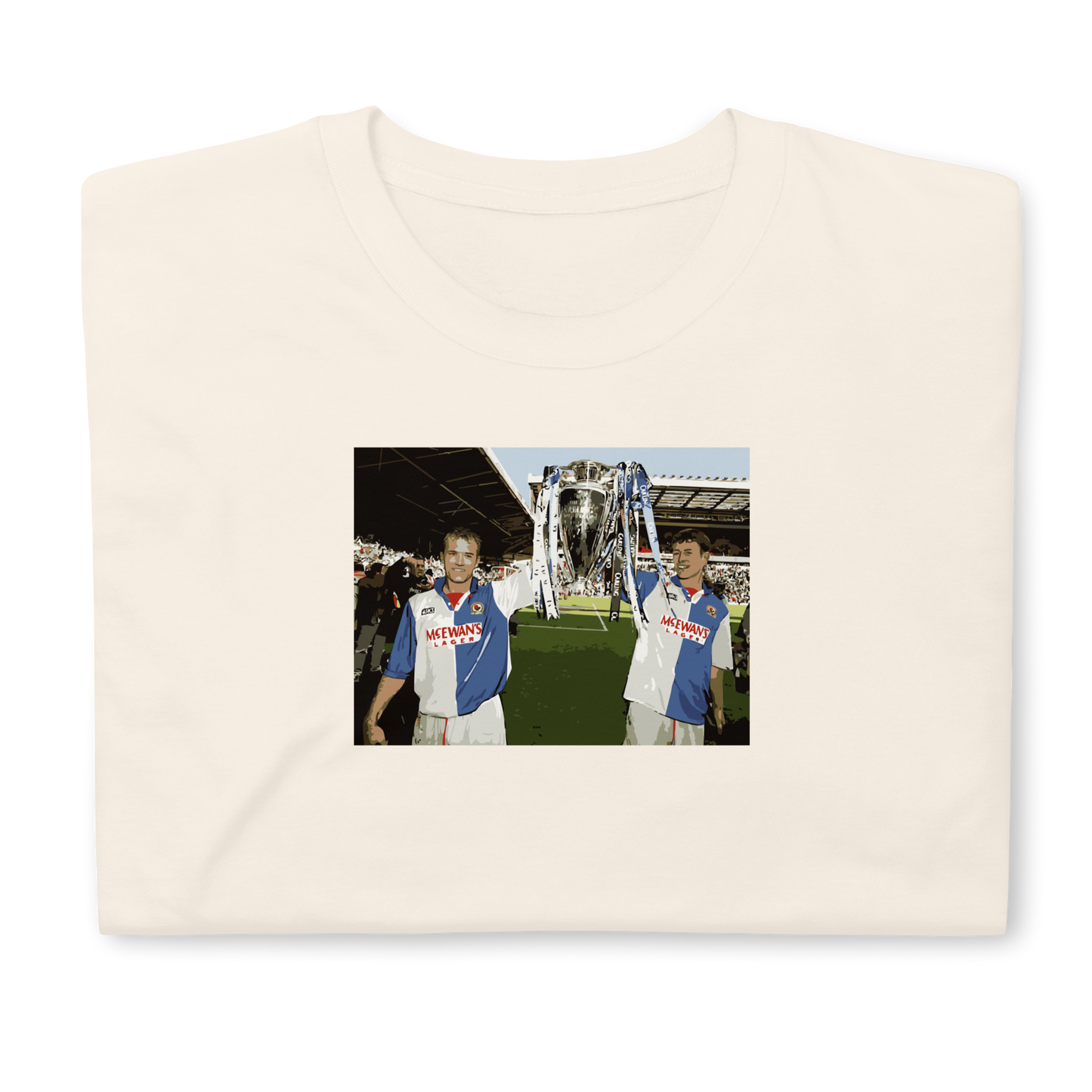 Blackburn Rovers - Shearer & Sutton | Printed Club Classic T-Shirt