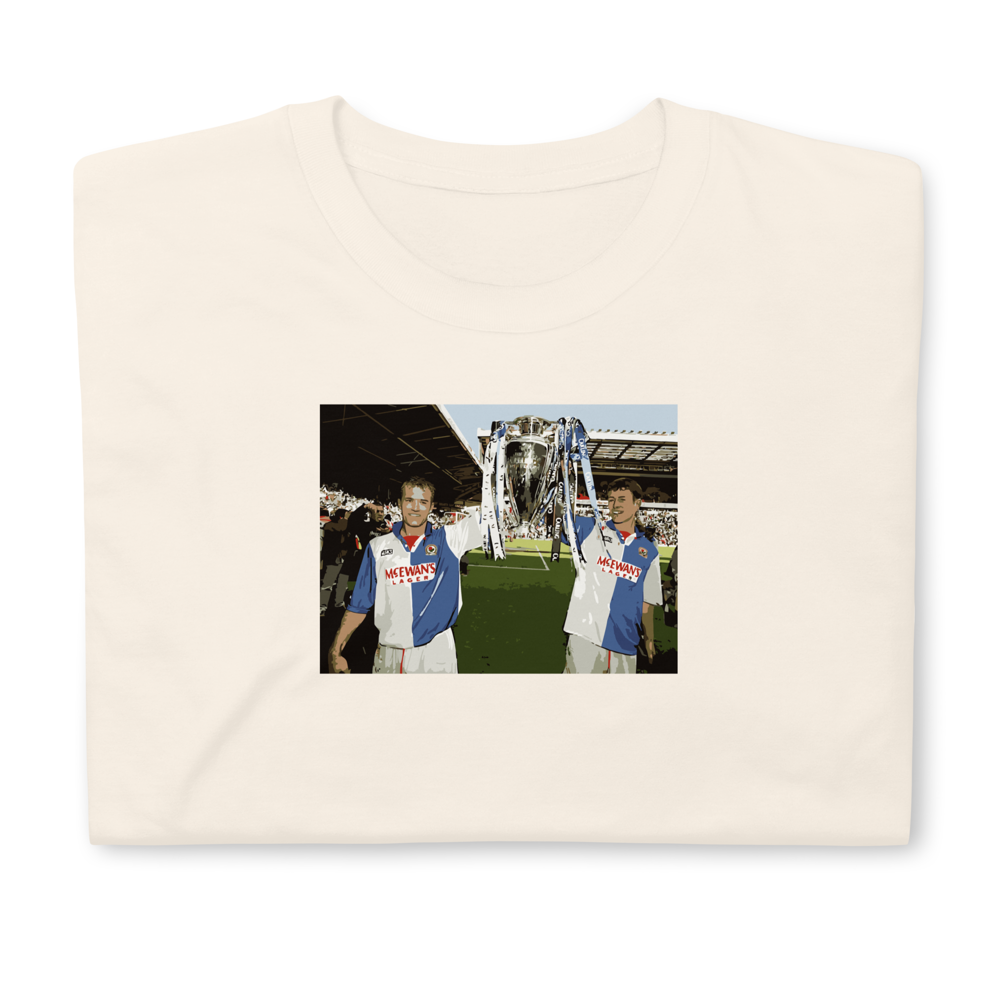 Blackburn Rovers - Shearer & Sutton | Printed Club Classic T-Shirt