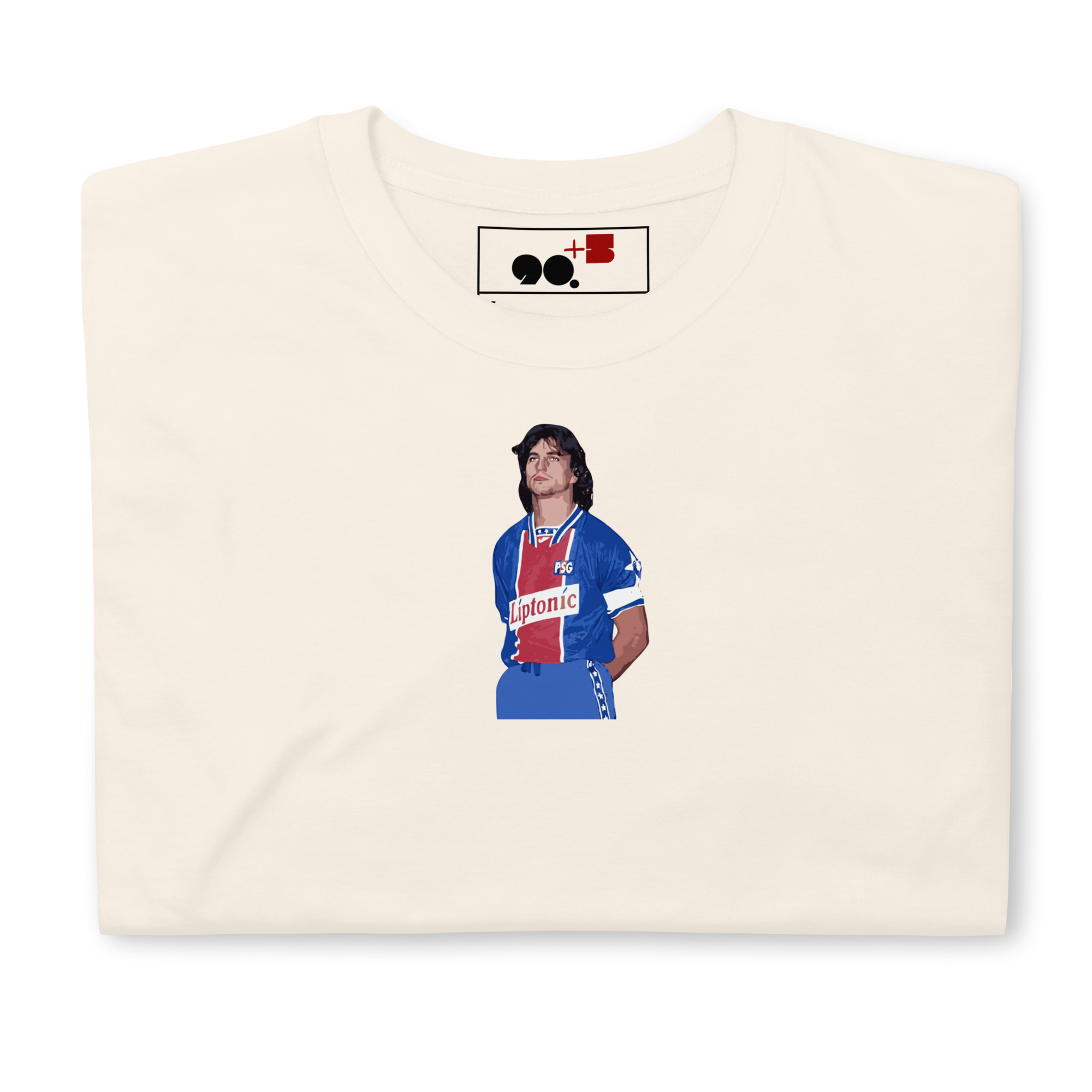 PSG - Ginola | Printed Club Classic T-Shirt