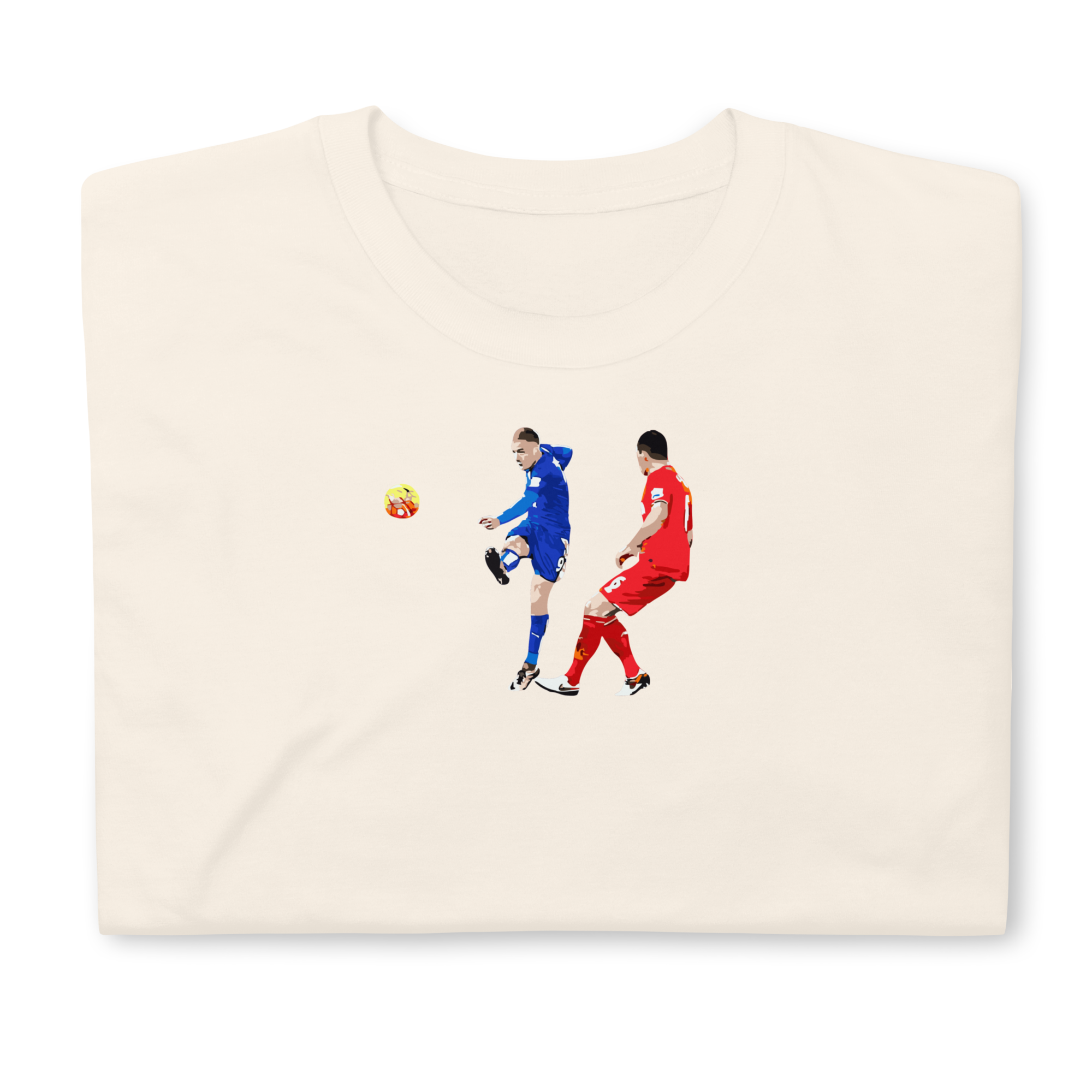 Leicester City - Vardy vs Liverpool | Printed Club Classic T-Shirt