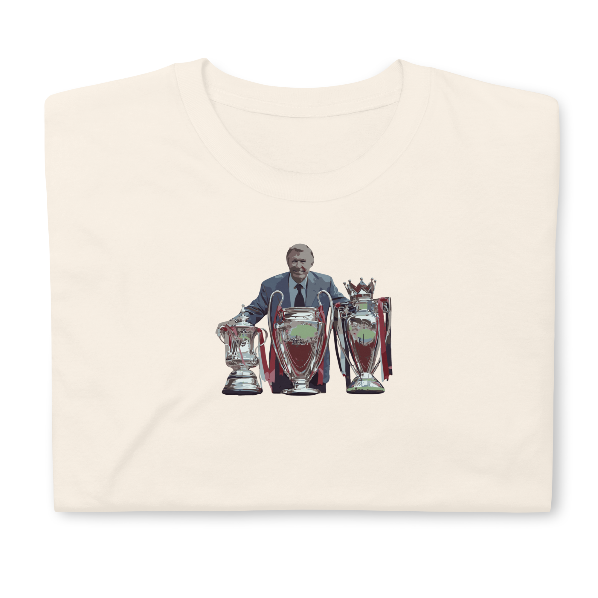 Manchester United - Treble | Printed Club Classic T-Shirt