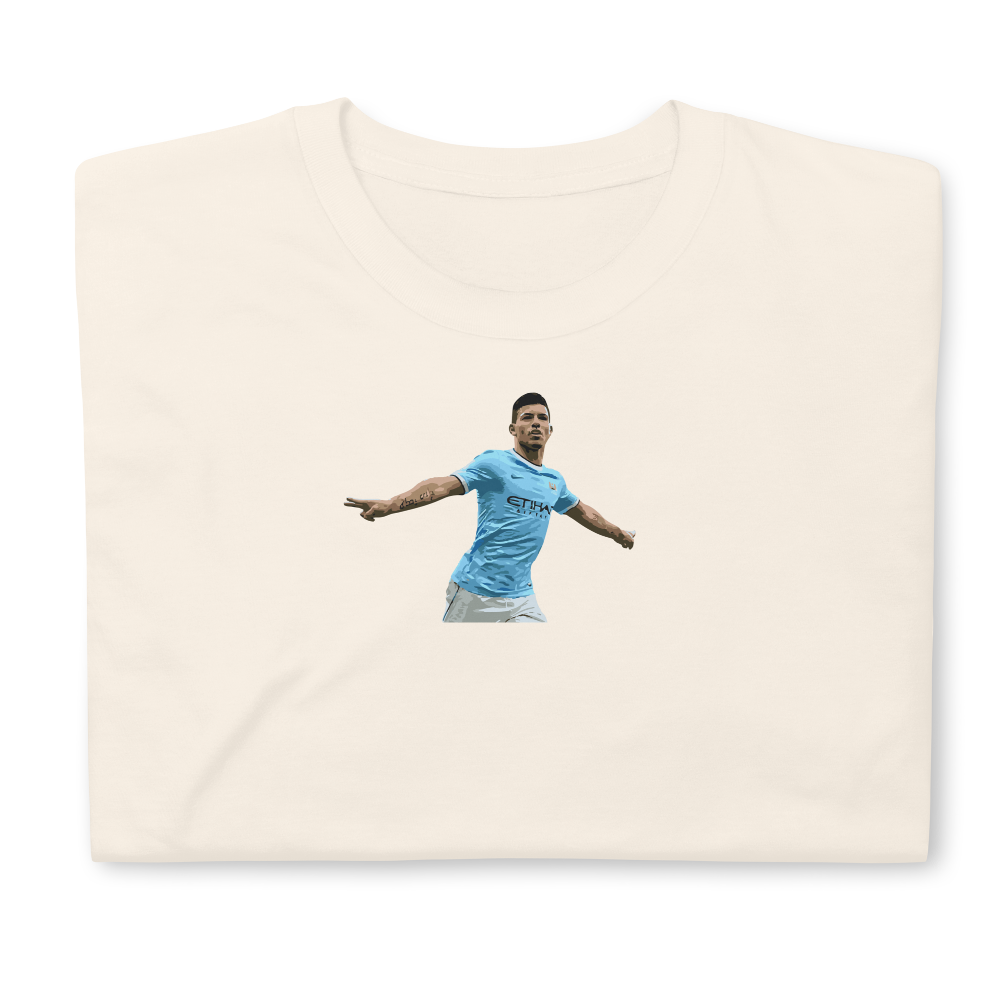 Manchester City - Agüero | Printed Club Classic T-Shirt