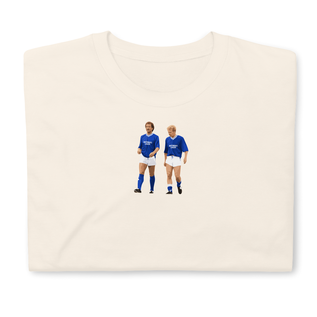 Rangers FC - Souness & Mo | Printed Club Classic T-Shirt