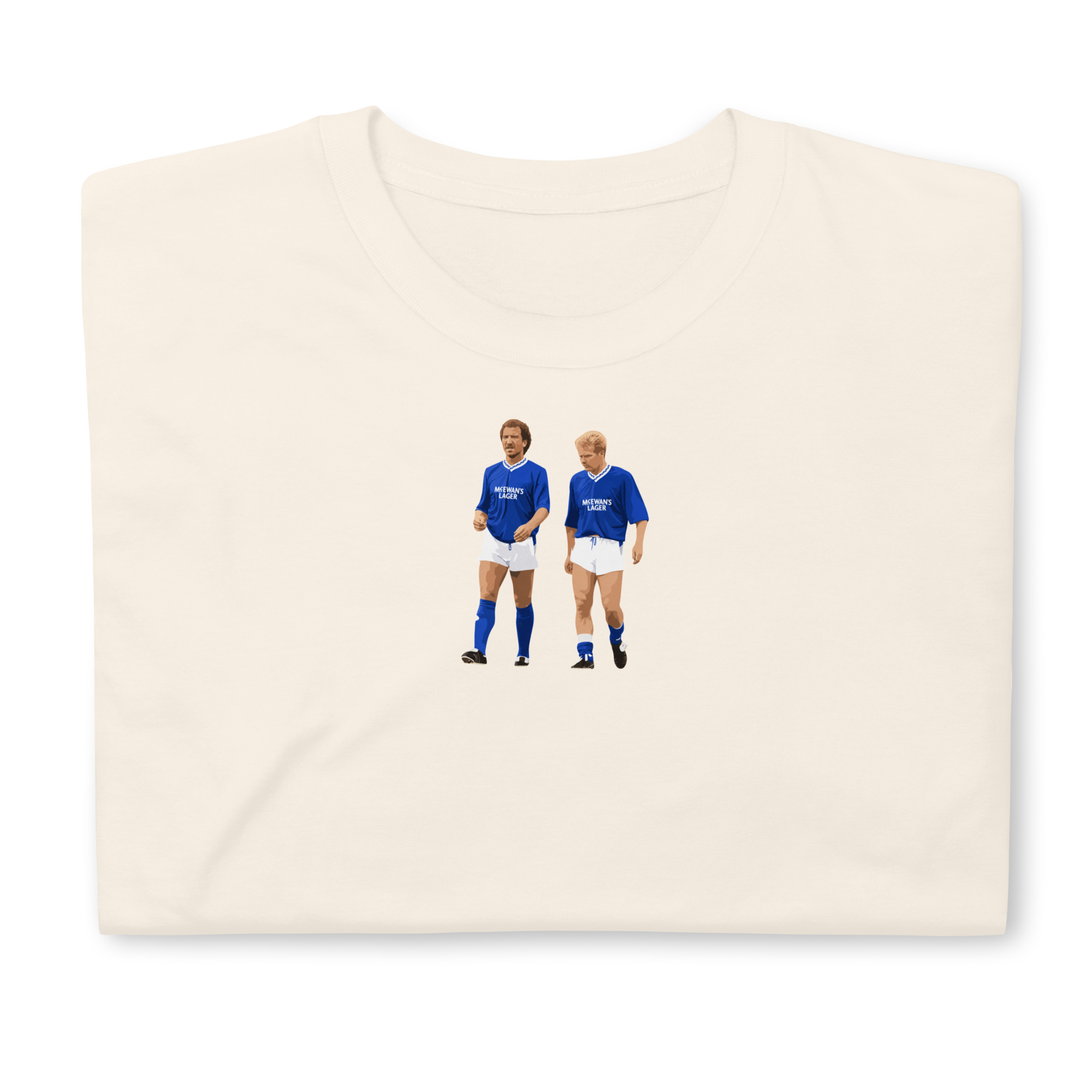 Rangers FC - Souness & Mo | Printed Club Classic T-Shirt
