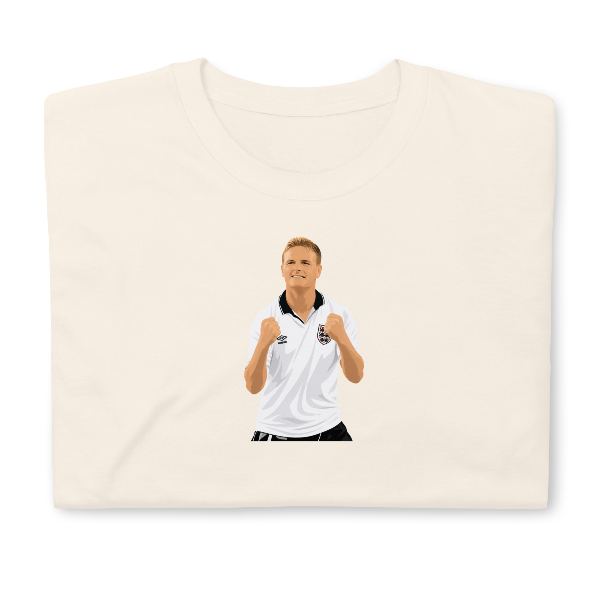 England - Gazza | Printed Club Classic T-Shirt