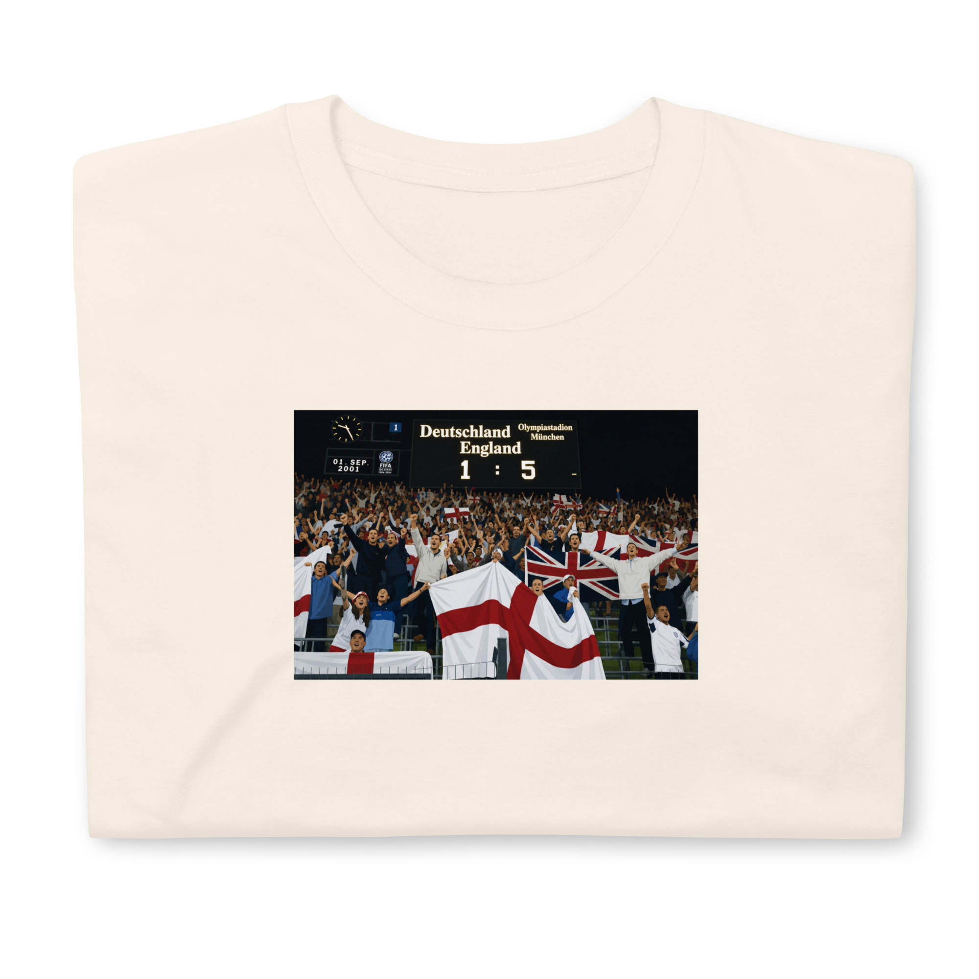 England - 5-1 vs Germany | Printed Club Classic T-Shirt