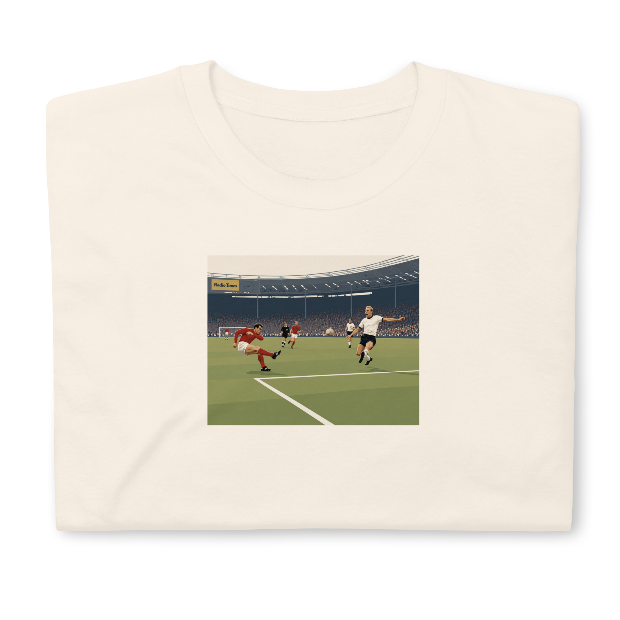 England - Hurst vs West Germany | Printed Club Classic T-Shirt