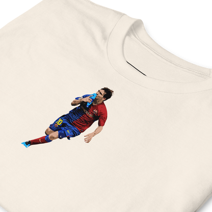 Barcelona - Leo vs Man Utd UCL Final 2009 | Printed Club Classic T-Shirt