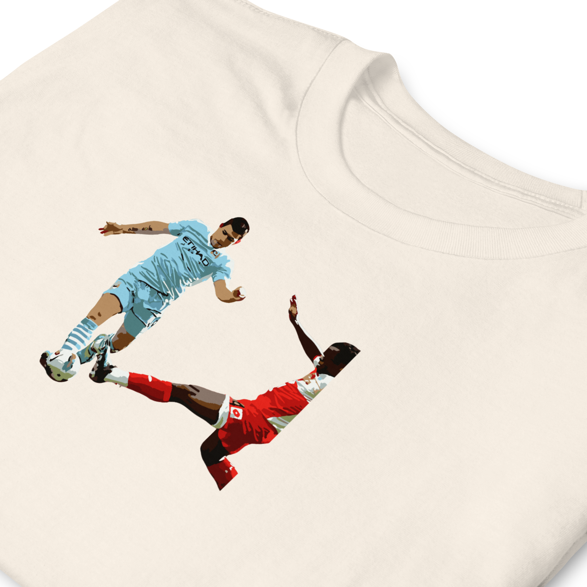 Manchester City - Agüerooooooooooooooooo | Printed Club Classic T-Shirt