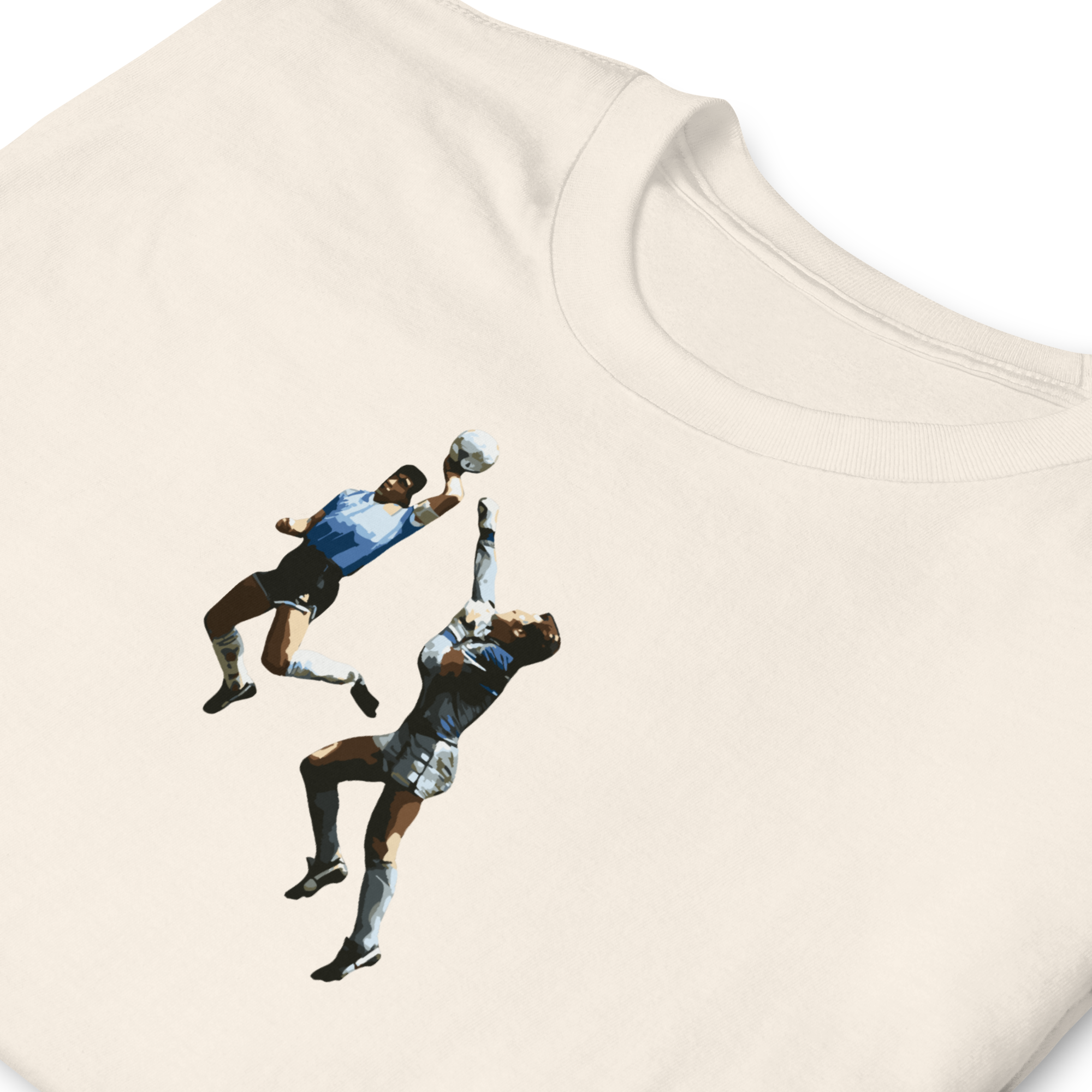 Argentina - Maradona Hand of God vs England | Printed Club Classic T-Shirt