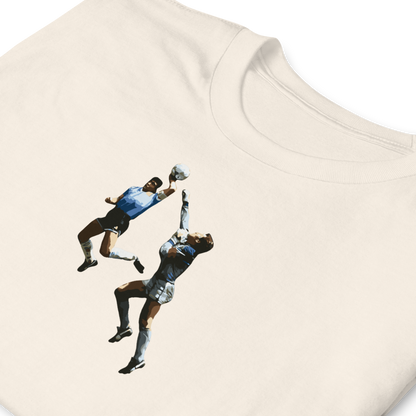Argentina - Maradona Hand of God vs England | Printed Club Classic T-Shirt