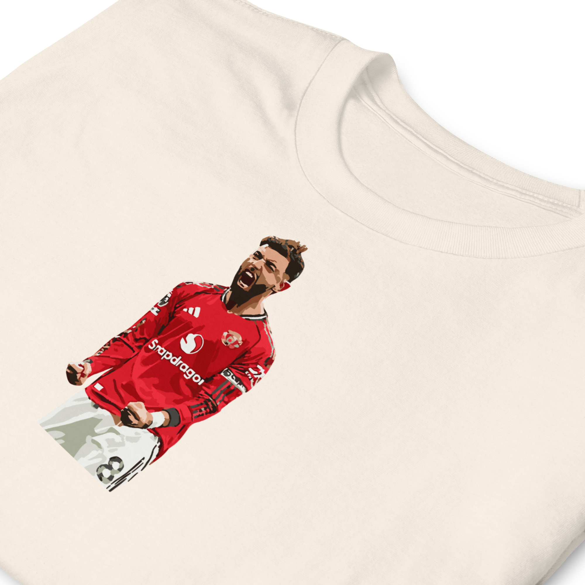 Manchester United - Fernandes | Printed Club Classic T-Shirt