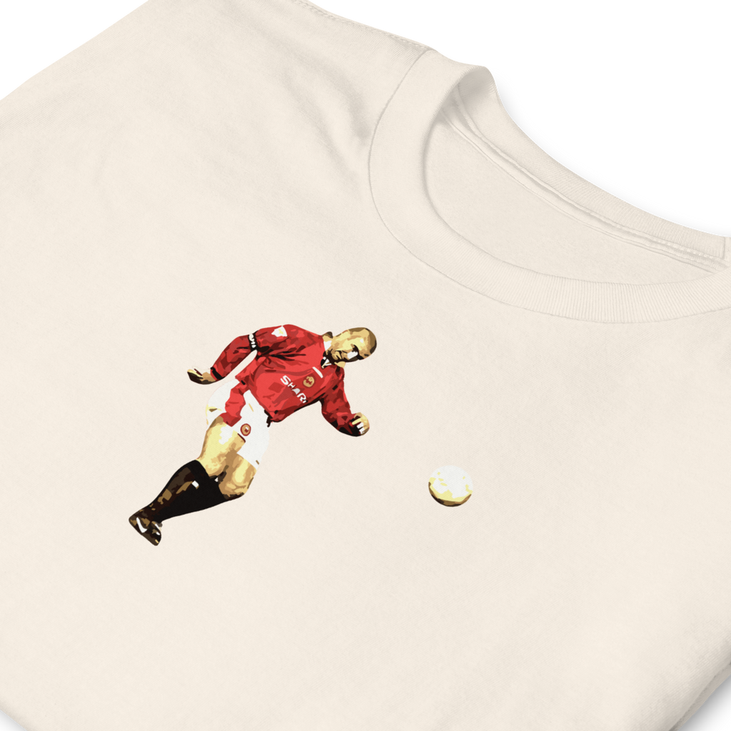 Manchester United - Cantona Chip vs Sunderland | Printed Club Classic T-Shirt