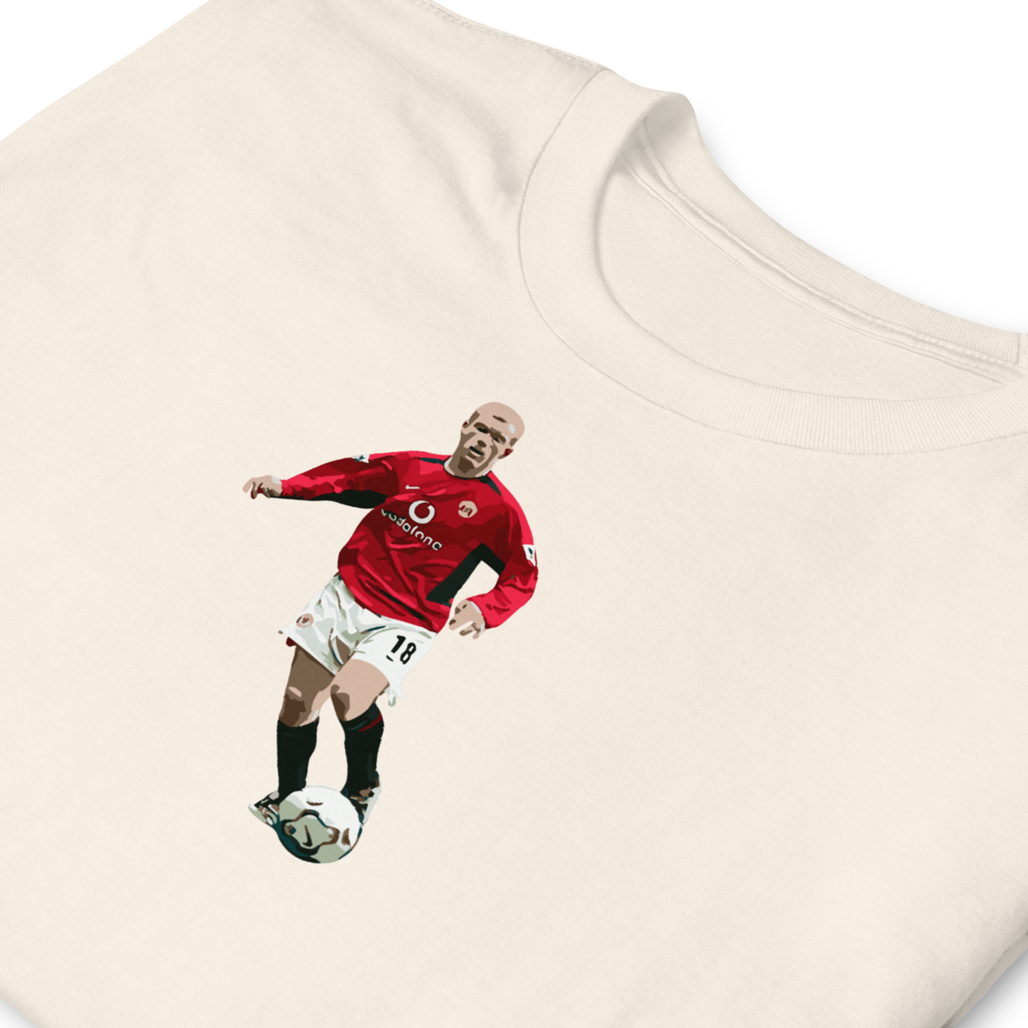 Manchester United - Scholes | Printed Club Classic T-Shirt