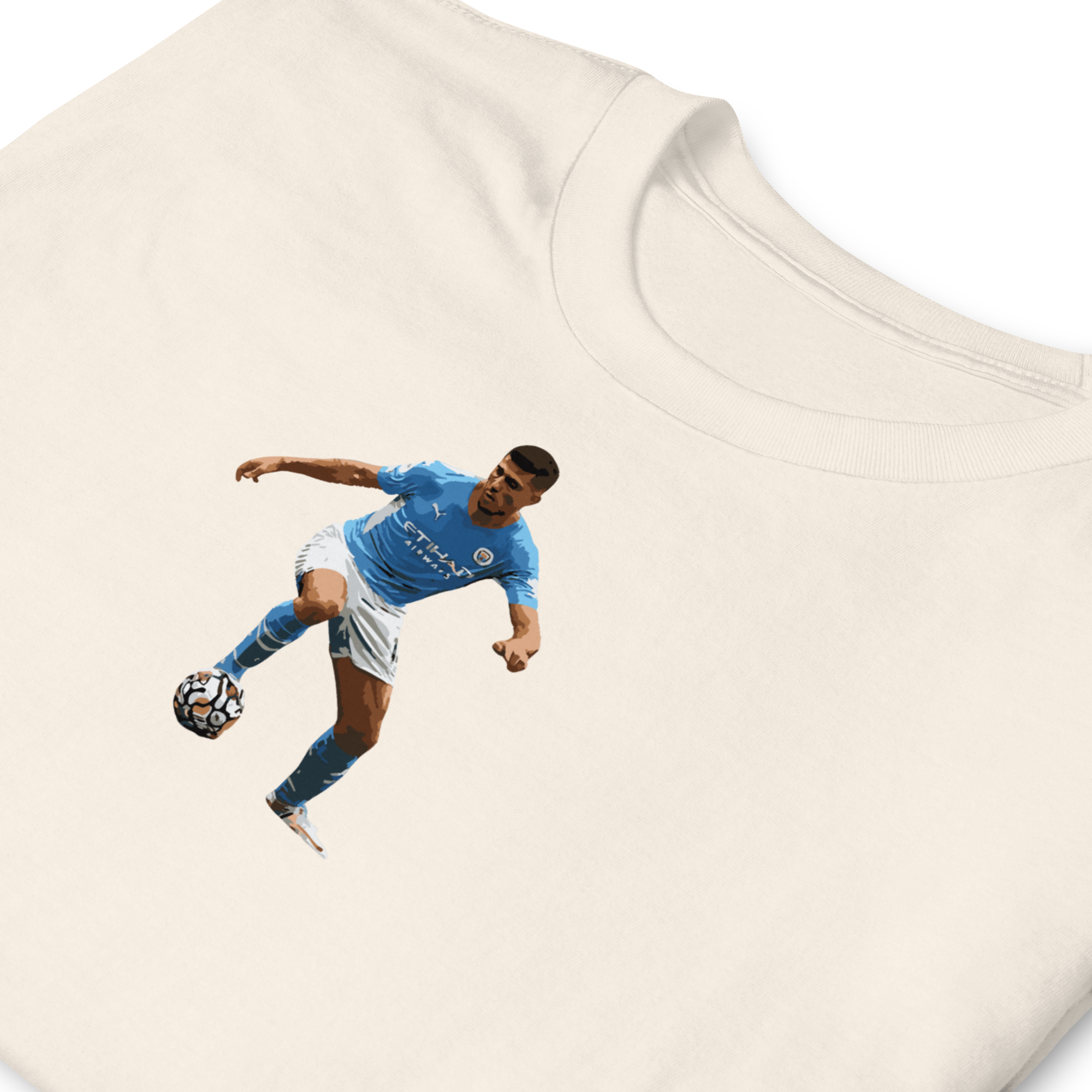 Manchester City - Rodri | Printed Club Classic T-Shirt