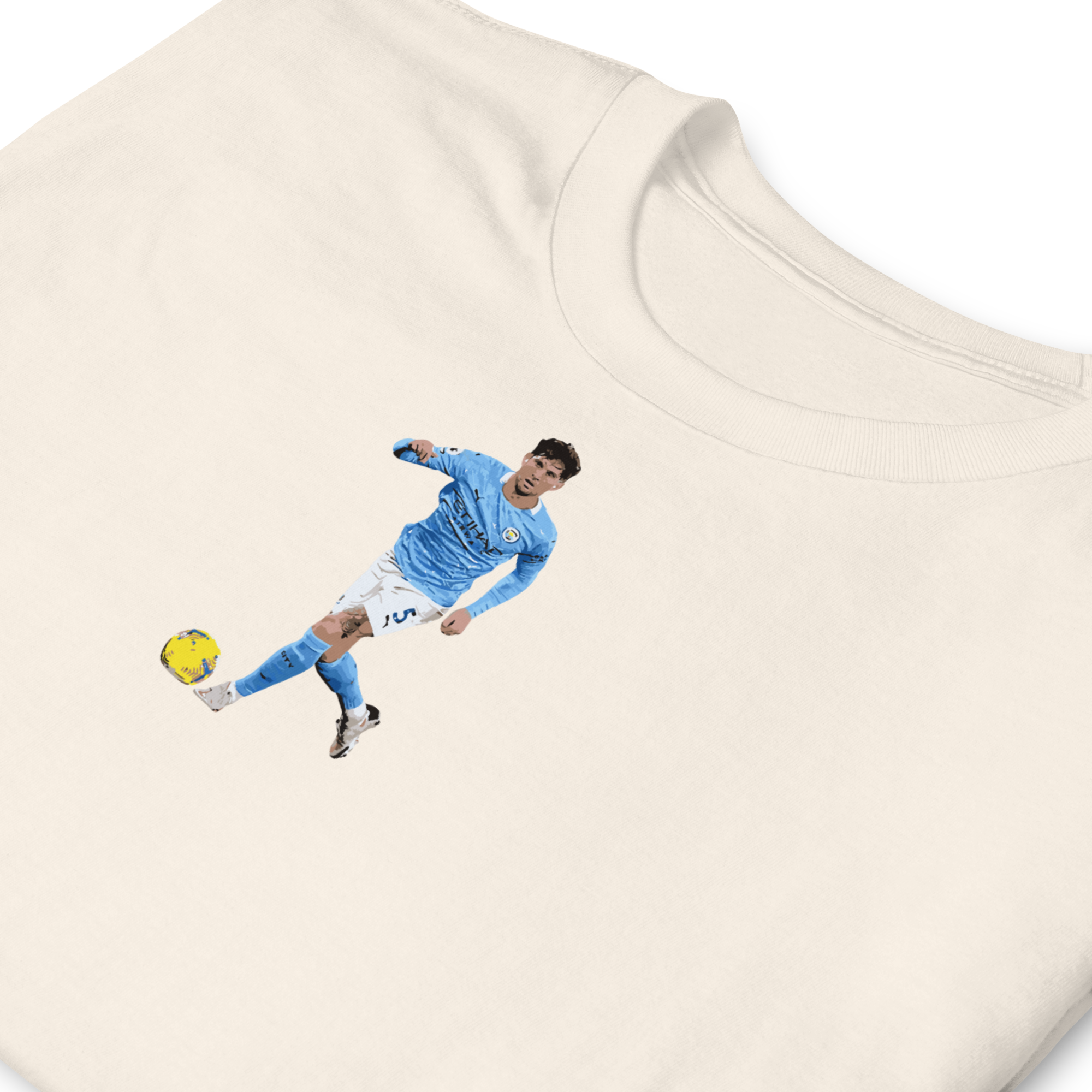Manchester City - Stones | Printed Club Classic T-Shirt