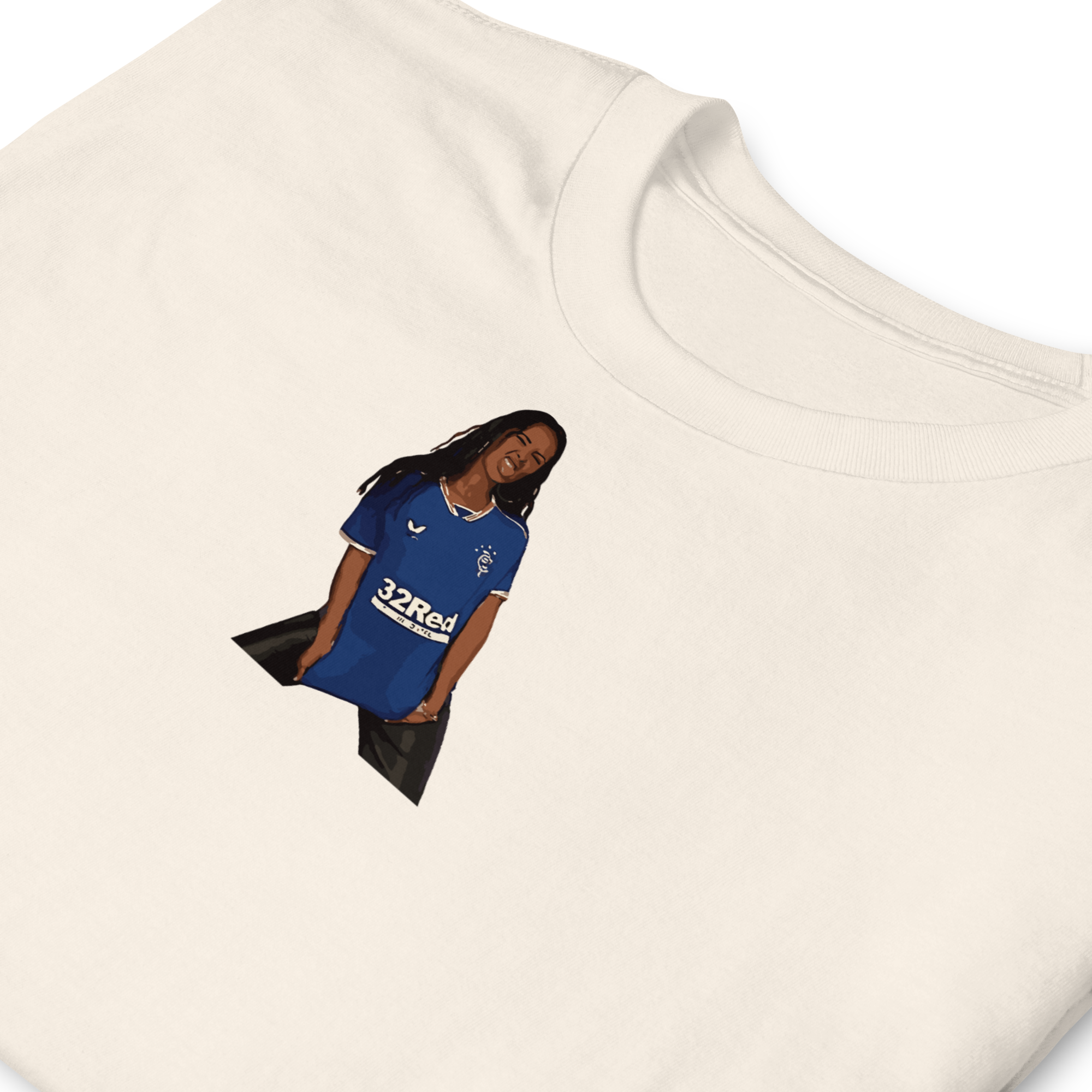 Rangers FC - Maya Jama | Printed Club Classic T-Shirt