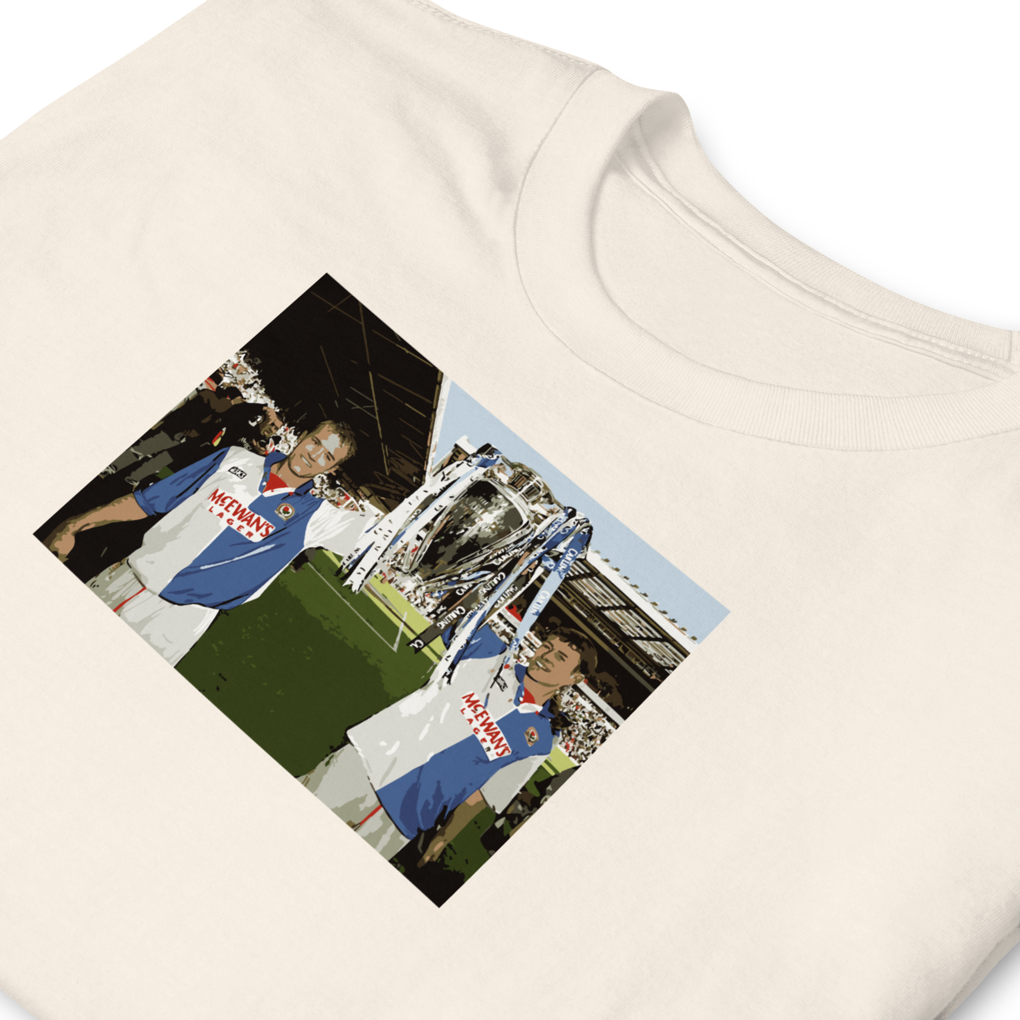 Blackburn Rovers - Shearer & Sutton | Printed Club Classic T-Shirt