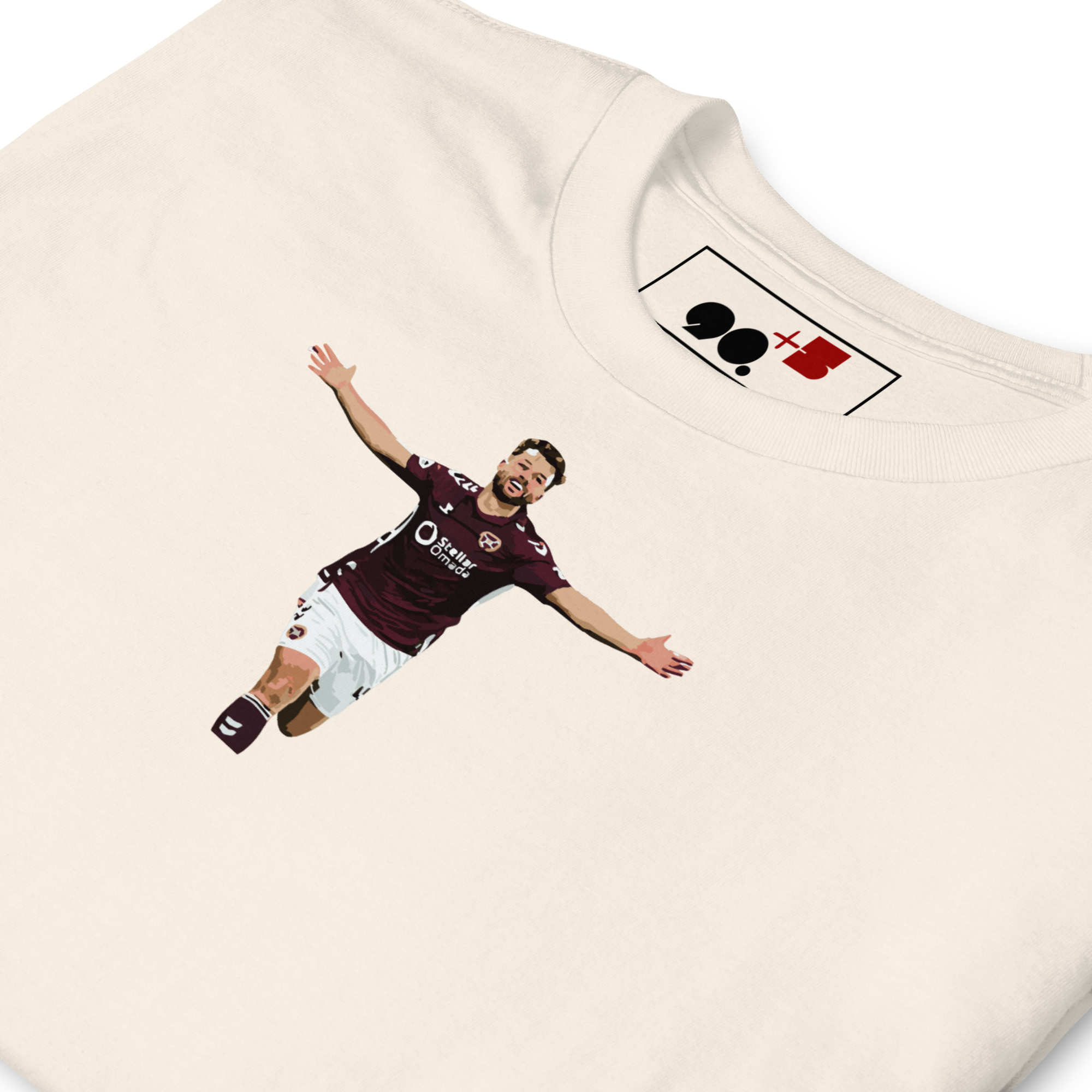 Heart of Midlothian - Halkett | Printed Club Classic T-Shirt