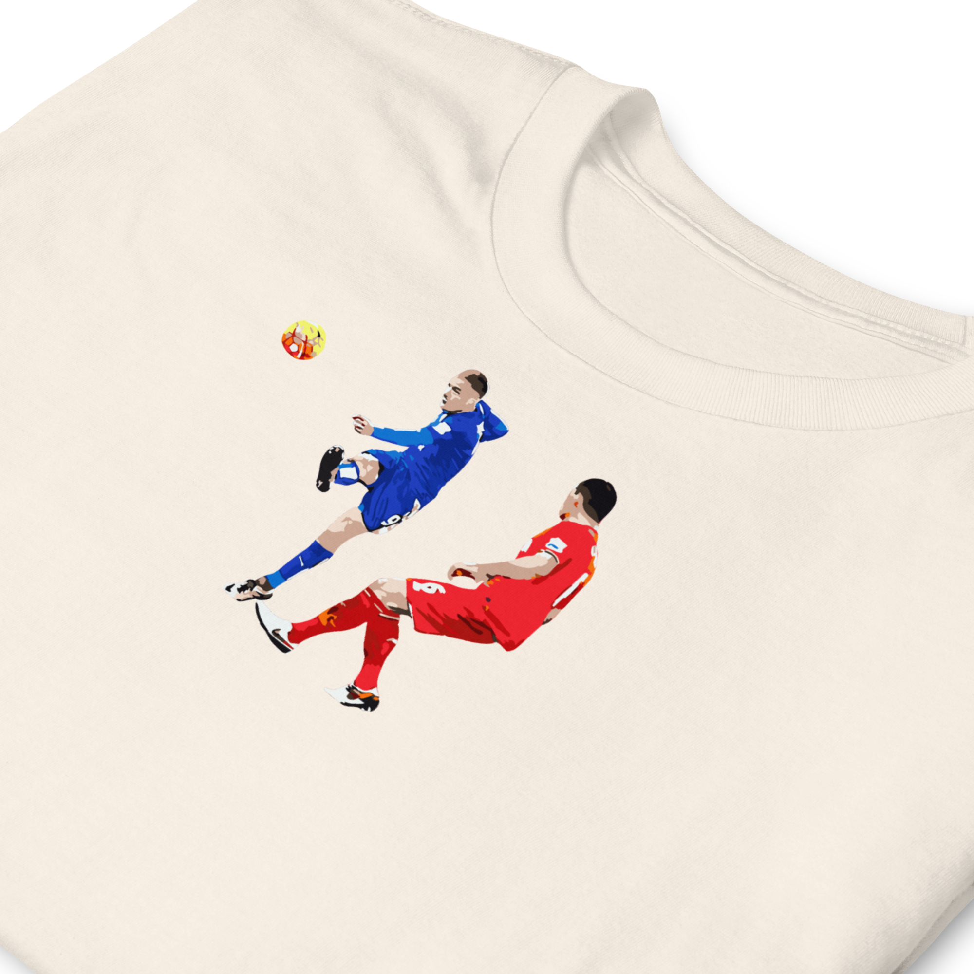 Leicester City - Vardy vs Liverpool | Printed Club Classic T-Shirt