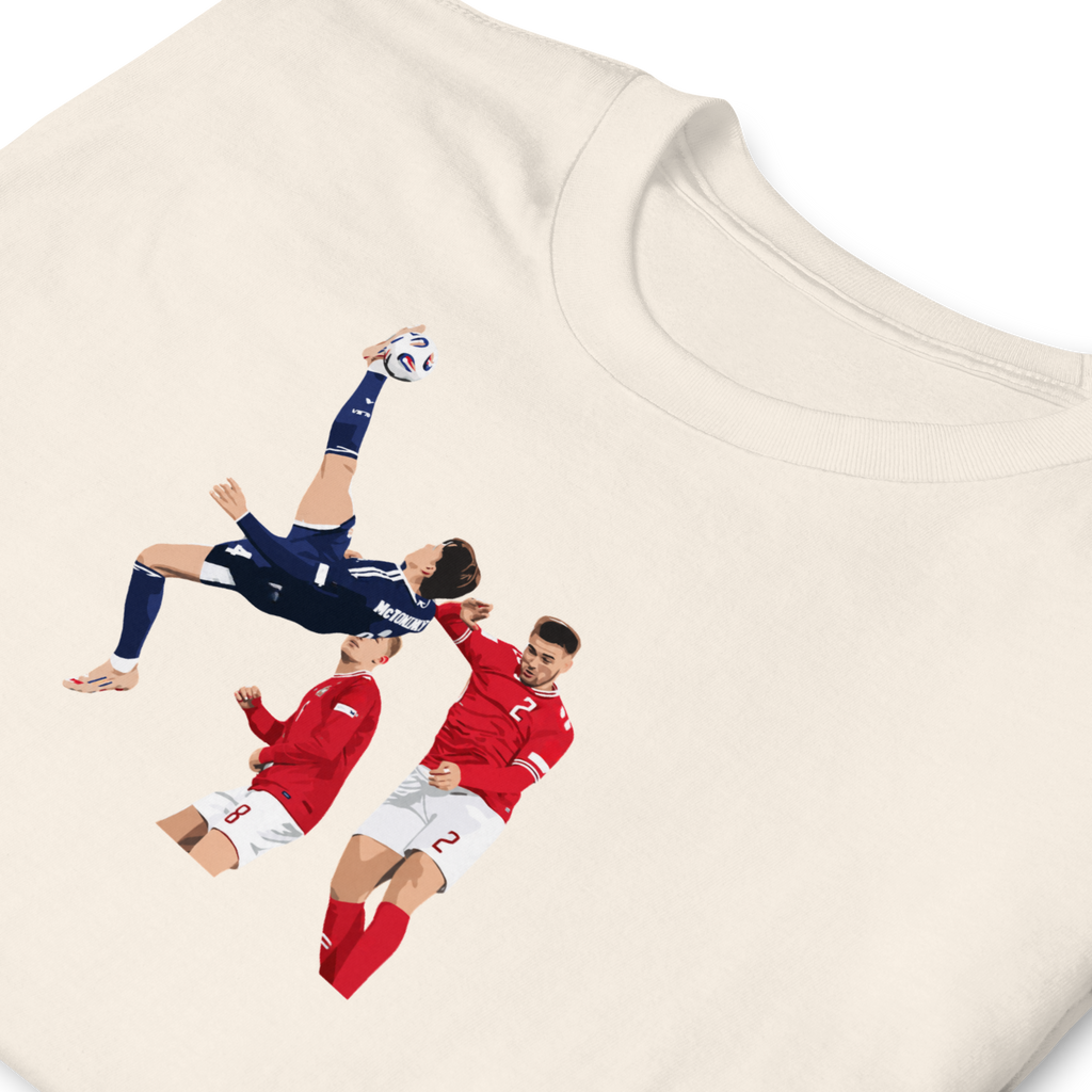 Scotland - McTominay vs Denmark | Printed Club Classic T-Shirt