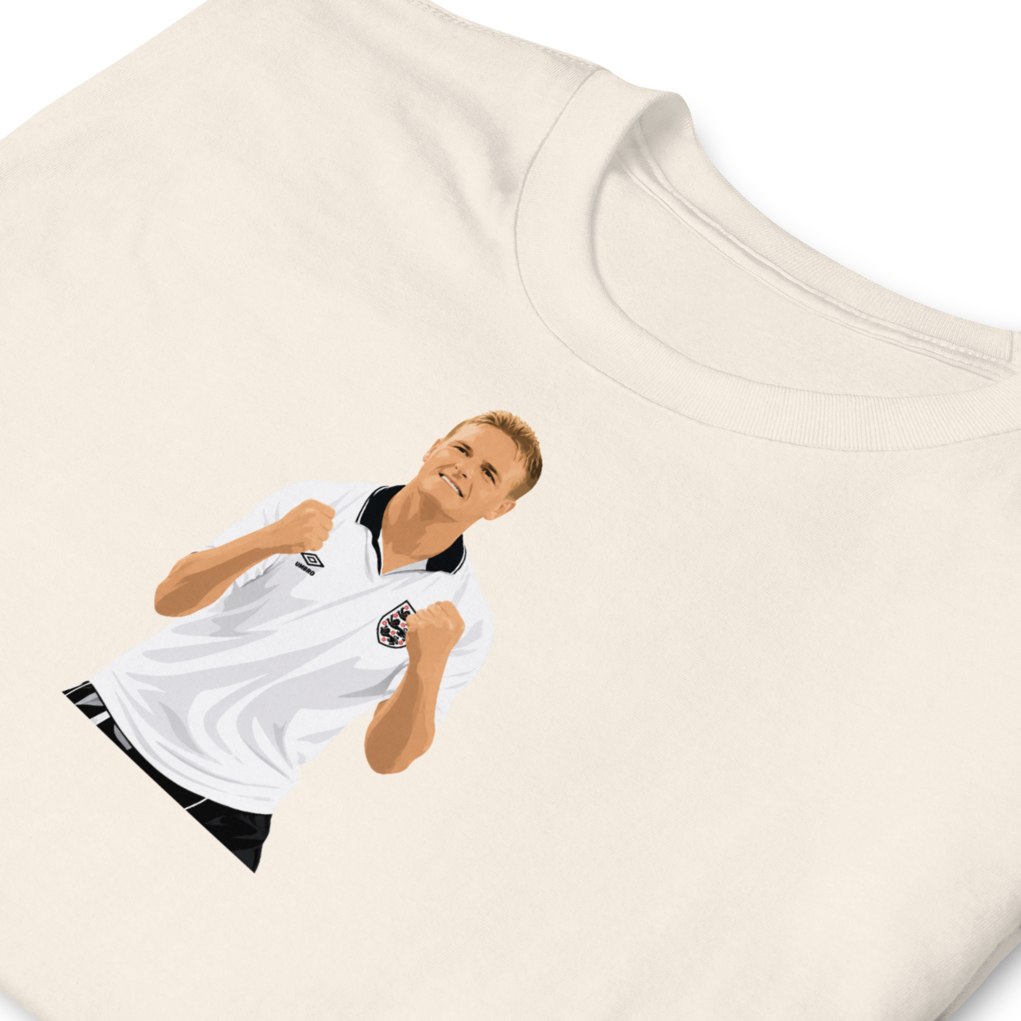 England - Gazza | Printed Club Classic T-Shirt