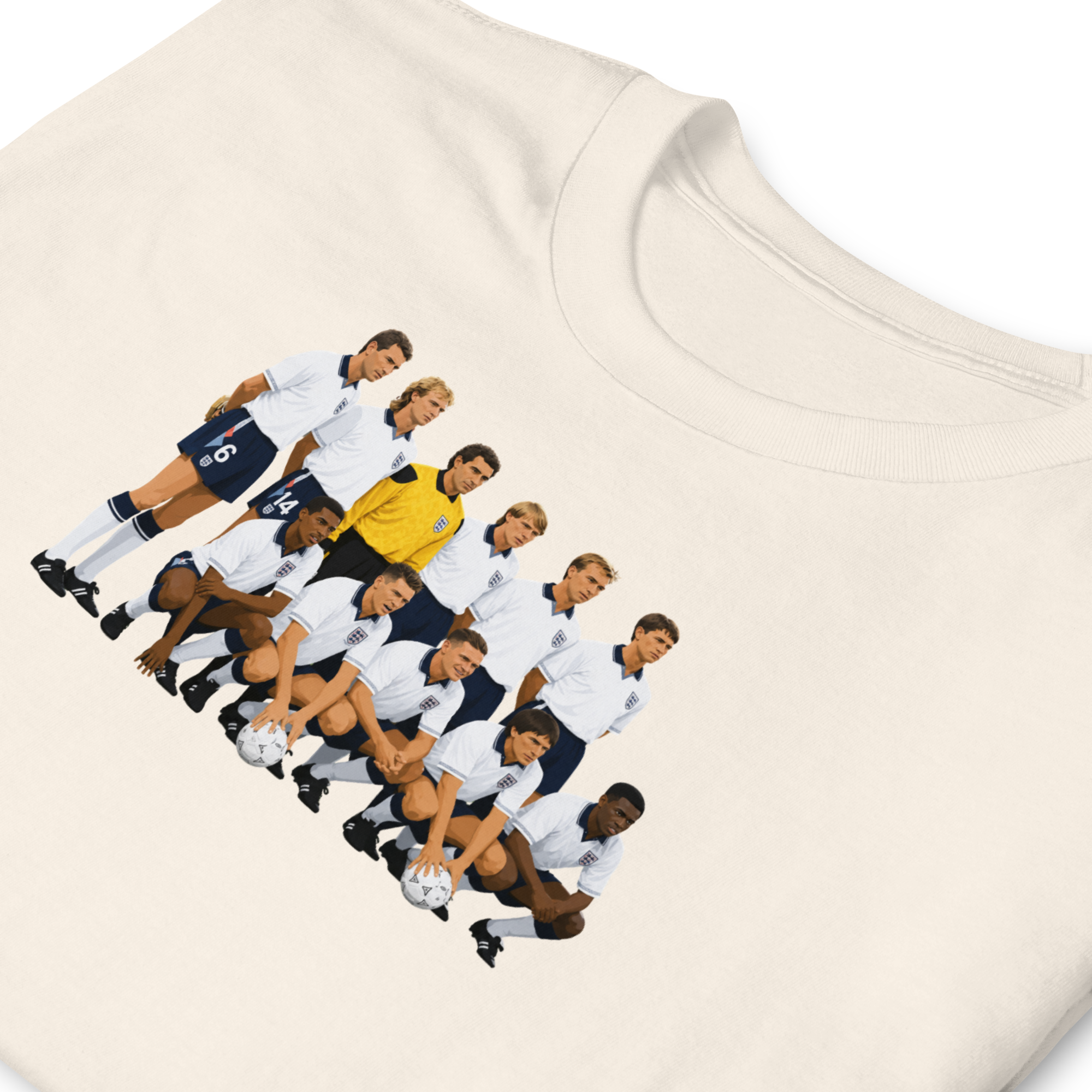 England - Italia '90 | Printed Club Classic T-Shirt