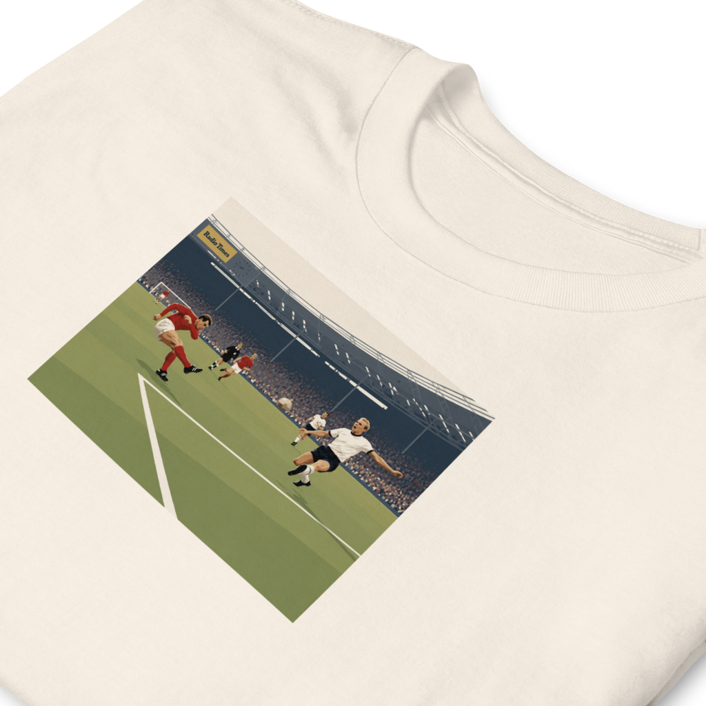 England - Hurst vs West Germany | Printed Club Classic T-Shirt