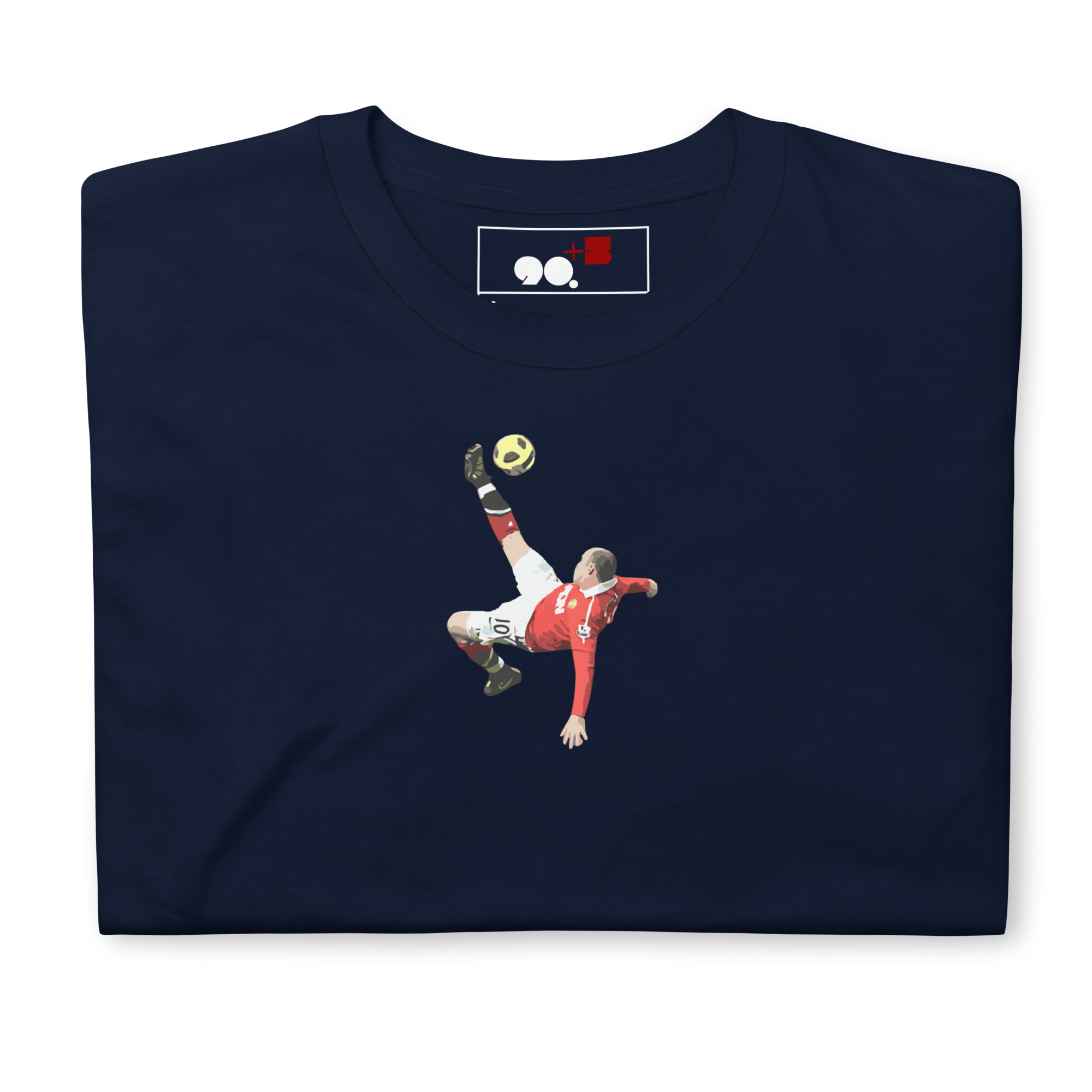 Manchester United - Rooney Overhead vs City | Printed Club Classic T-Shirt