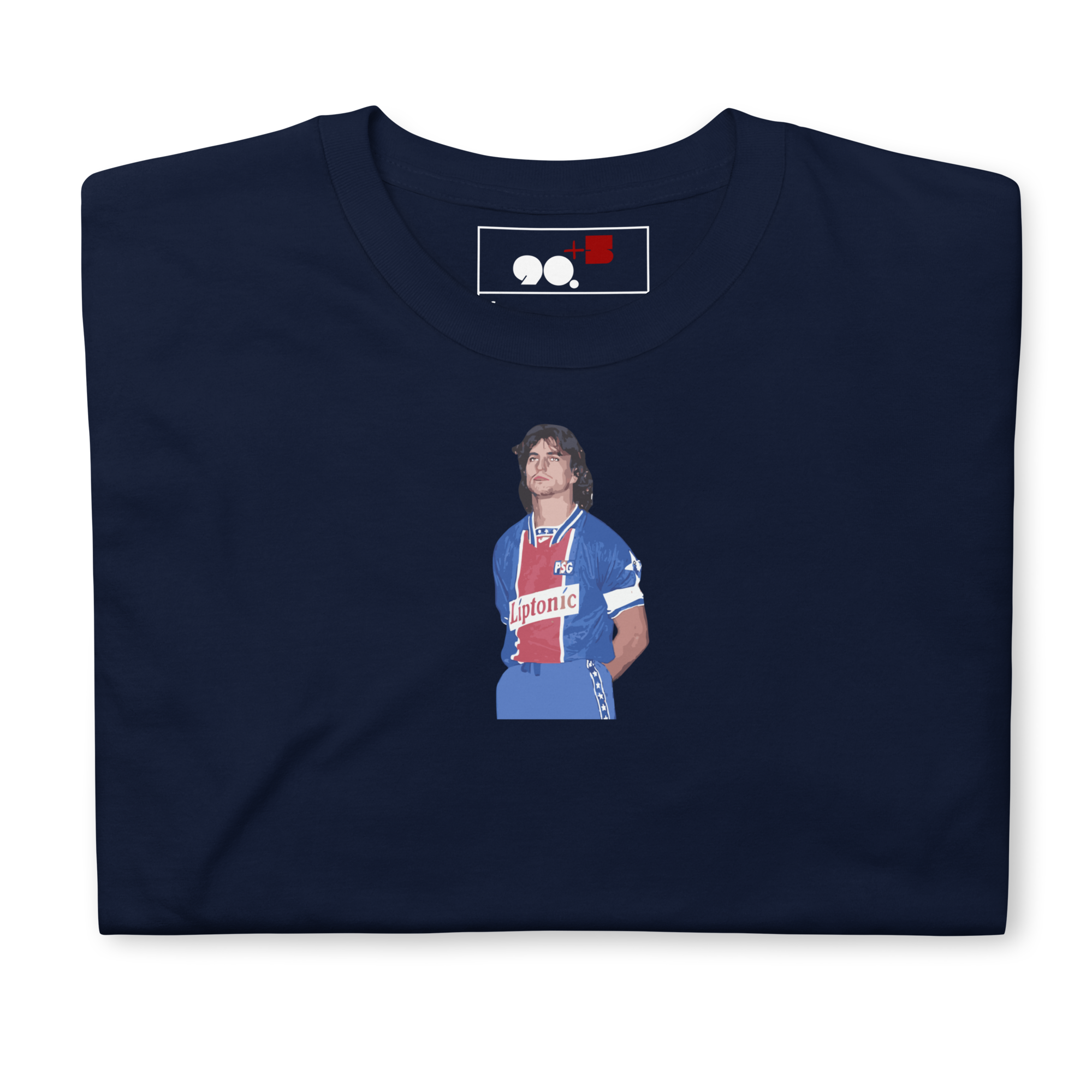PSG - Ginola | Printed Club Classic T-Shirt