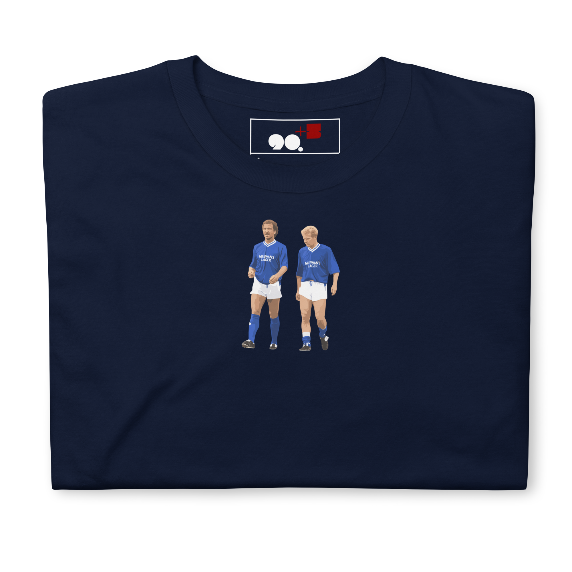 Rangers FC - Souness & Mo | Printed Club Classic T-Shirt