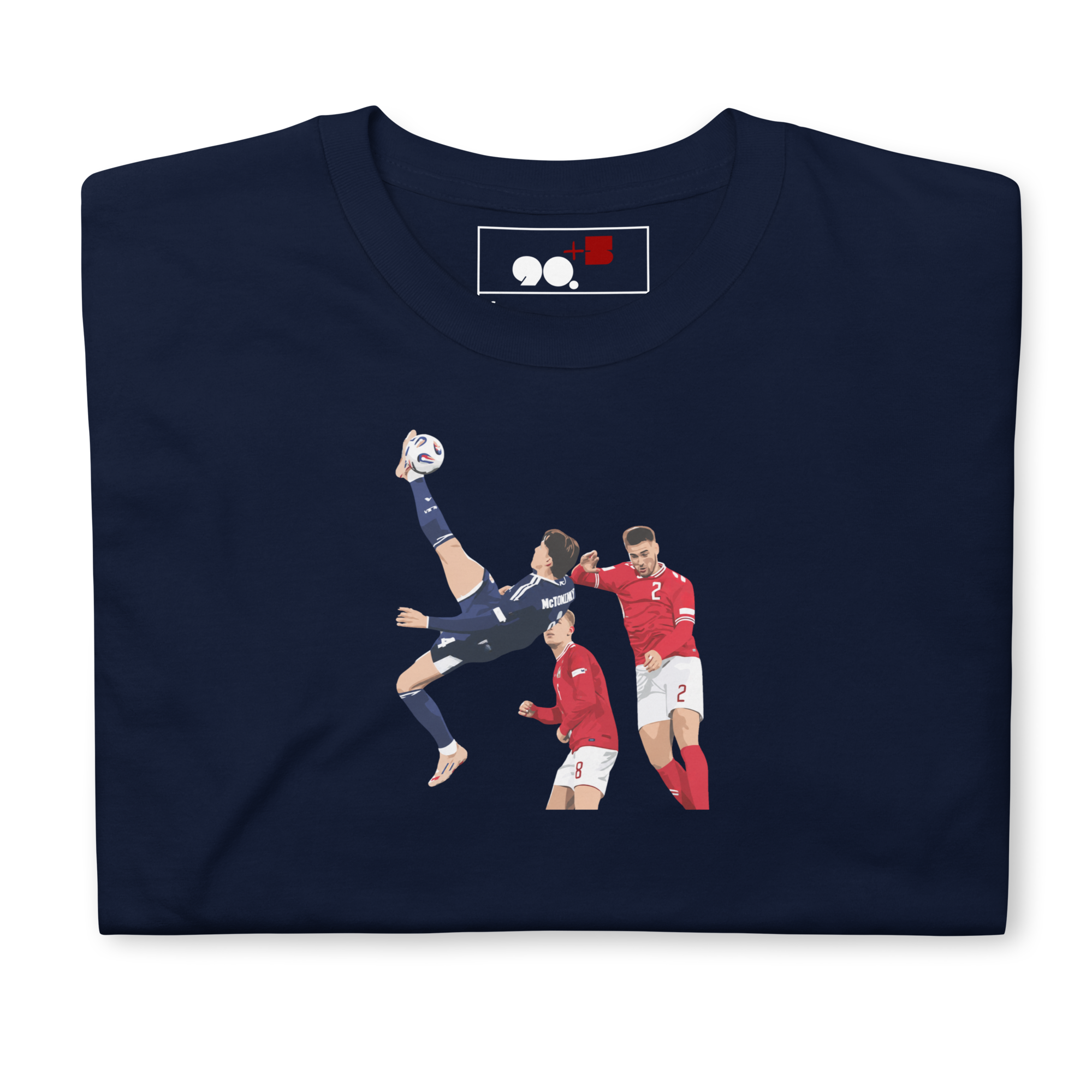 Scotland - McTominay vs Denmark | Printed Club Classic T-Shirt