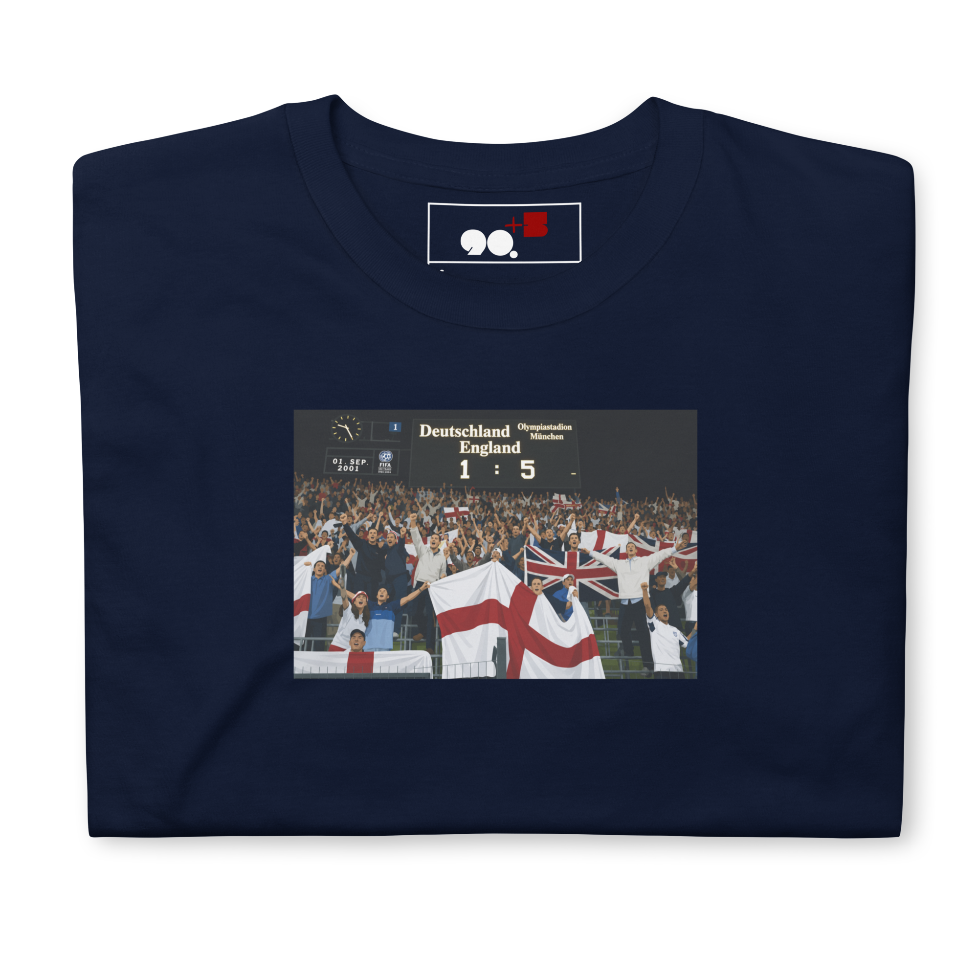 England - 5-1 vs Germany | Printed Club Classic T-Shirt