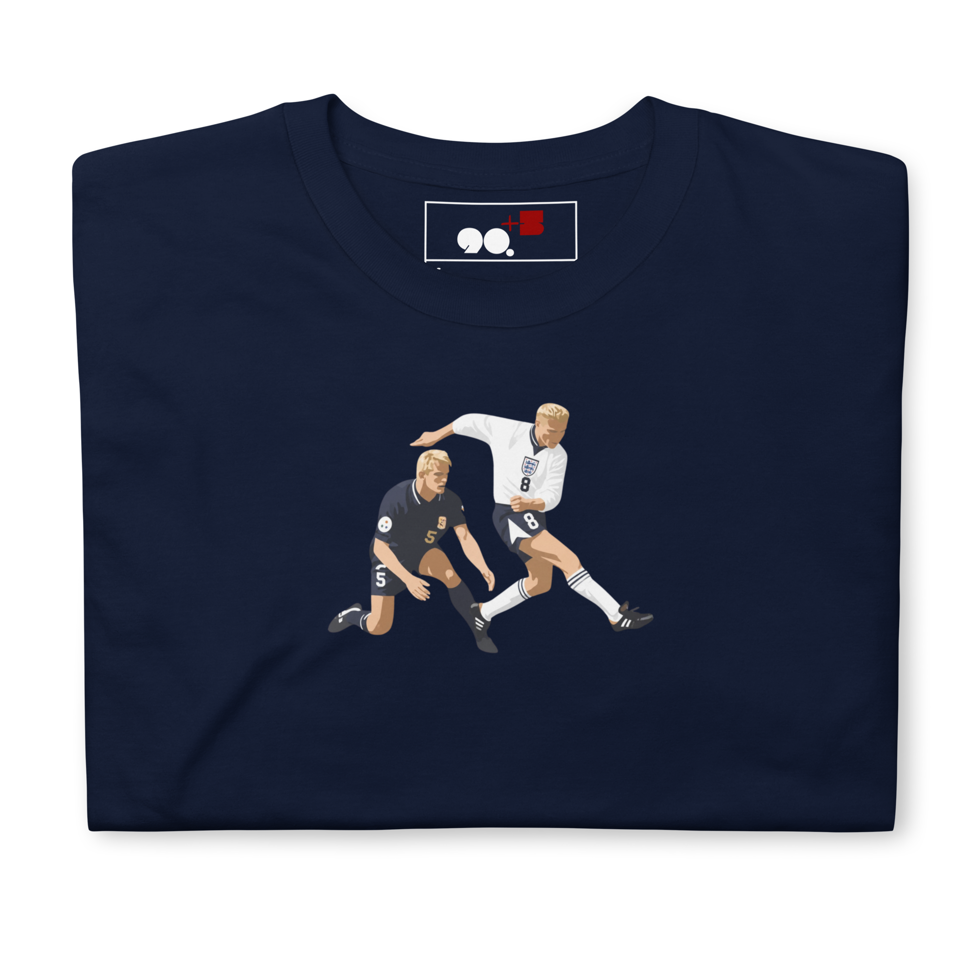 England - Gazza vs Scotland | Printed Club Classic T-Shirt