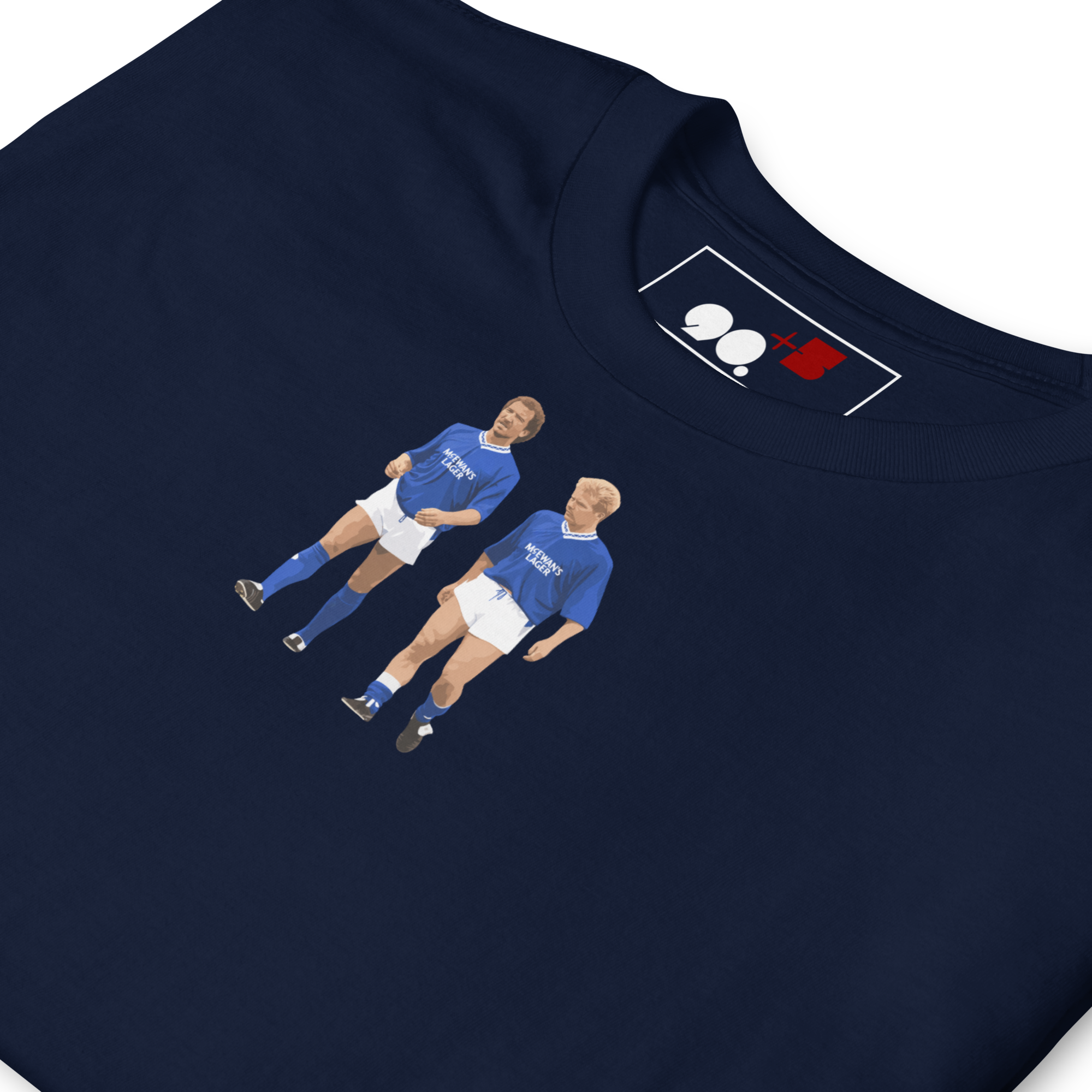 Rangers FC - Souness & Mo | Printed Club Classic T-Shirt