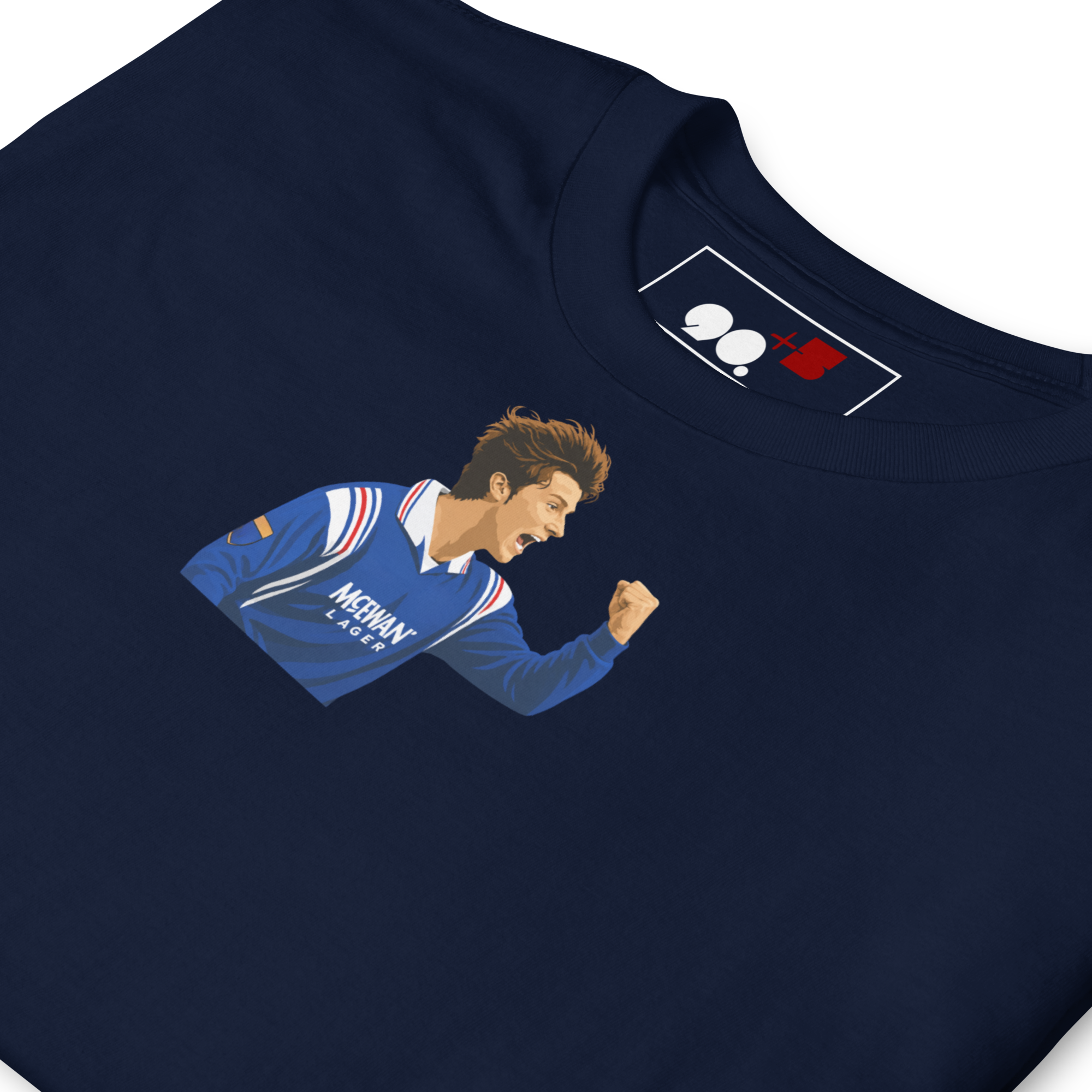 Rangers FC - Laudrup | Printed Club Classic T-Shirt
