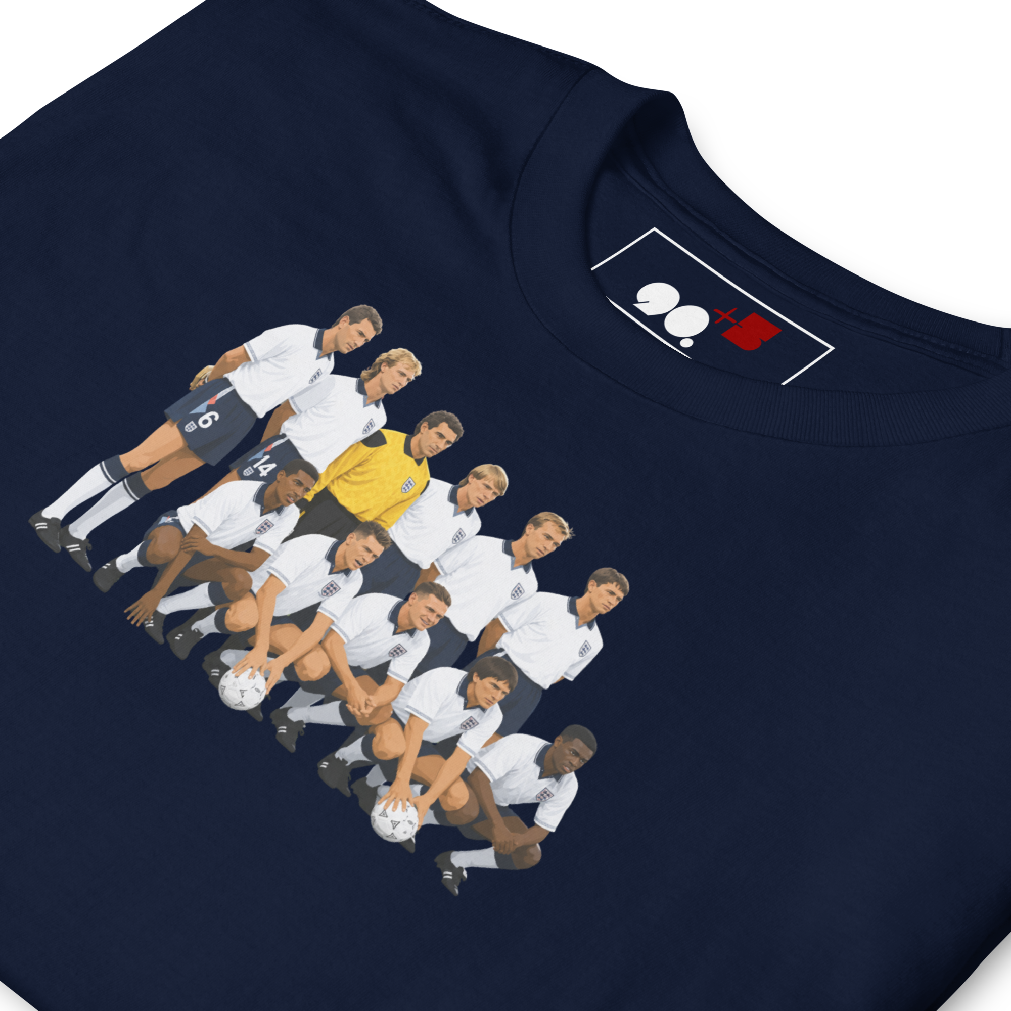 England - Italia '90 | Printed Club Classic T-Shirt