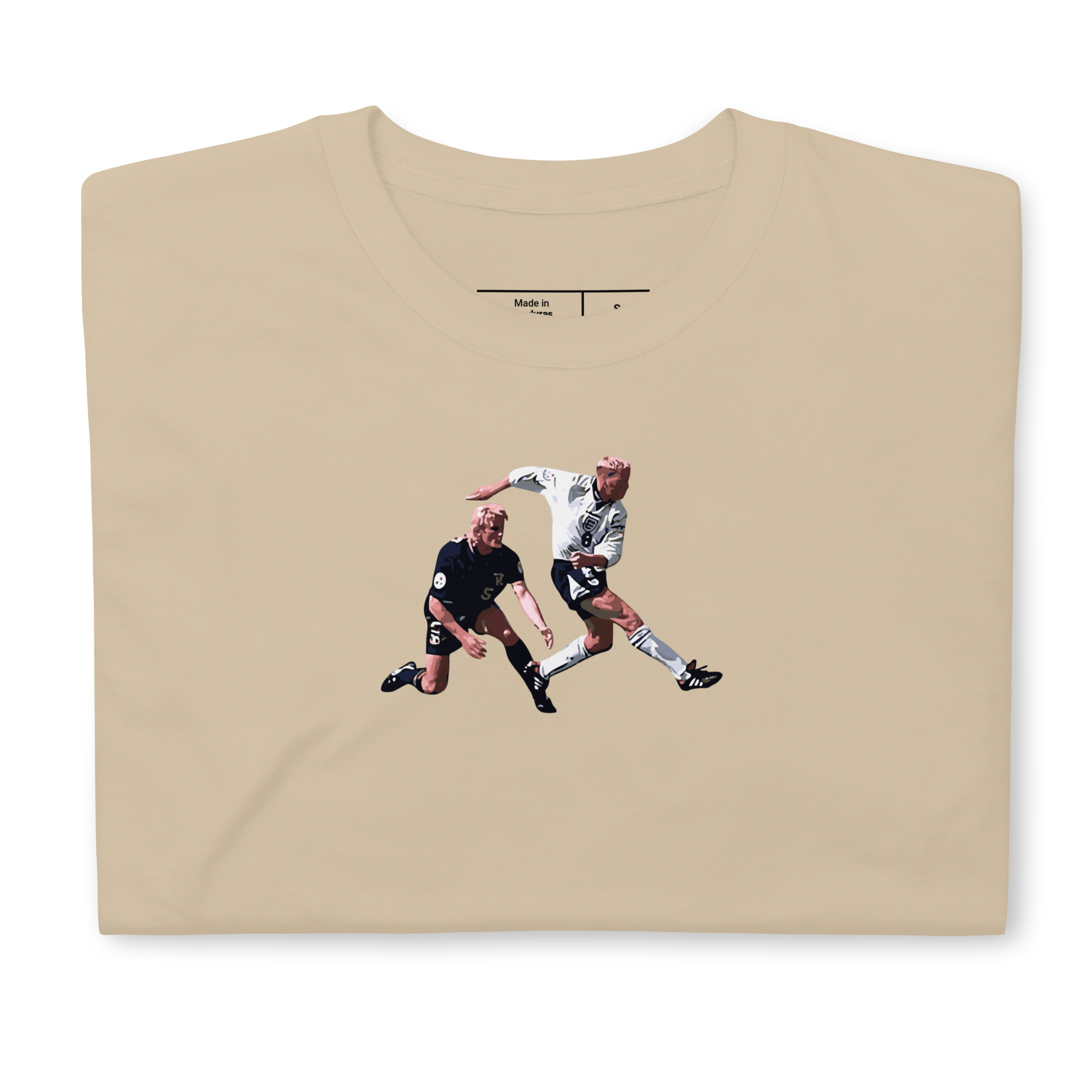 England - Gazza vs Scotland | Printed Club Classic T-Shirt