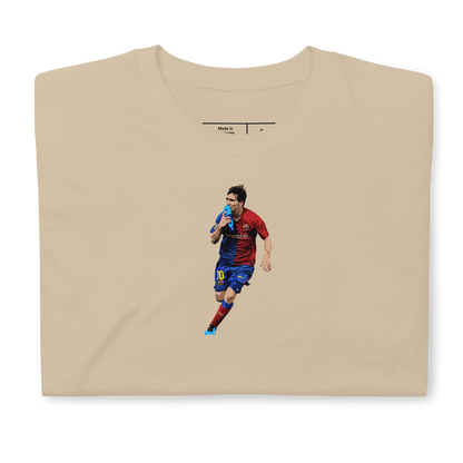 Barcelona - Leo vs Man Utd UCL Final 2009 | Printed Club Classic T-Shirt
