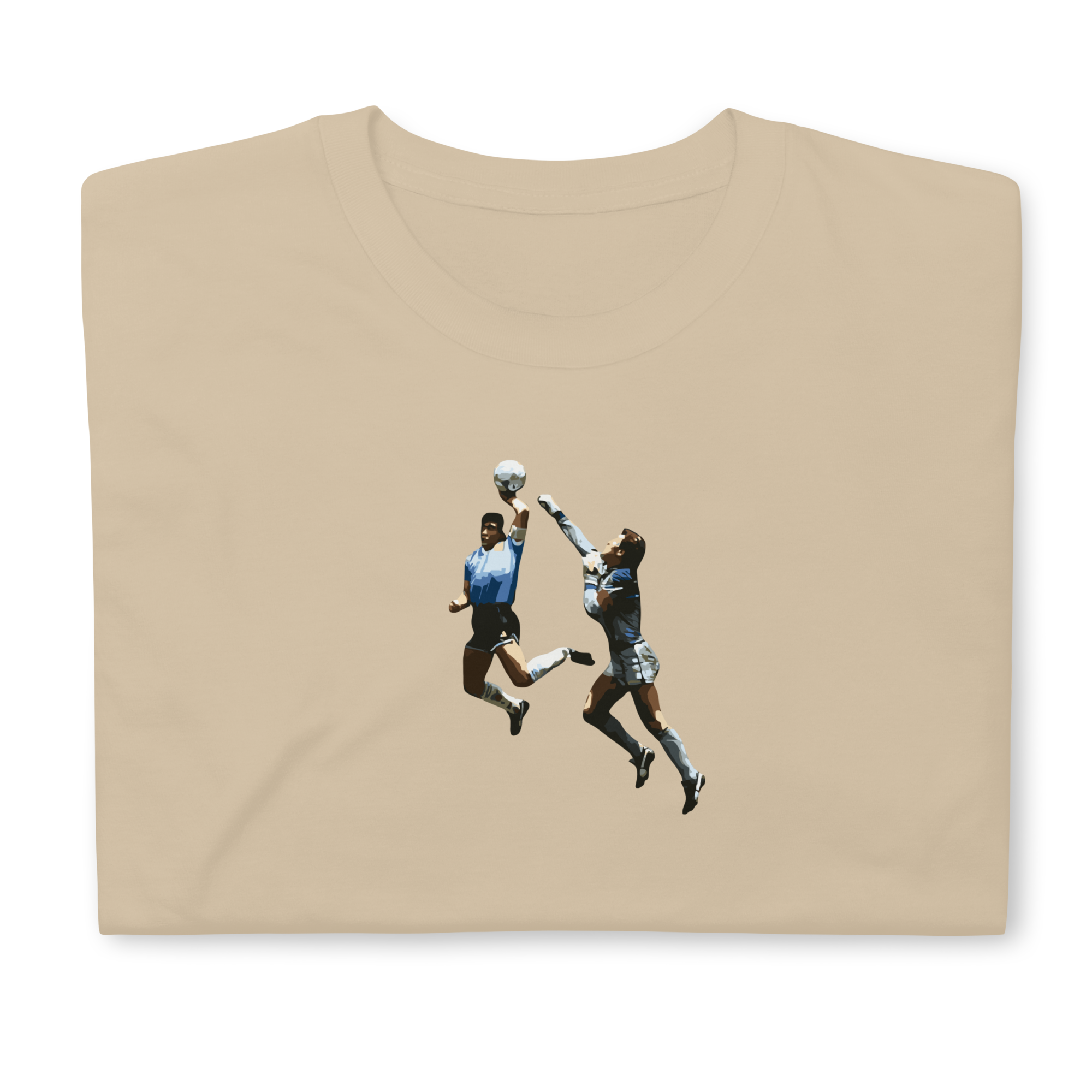 Argentina - Maradona Hand of God vs England | Printed Club Classic T-Shirt