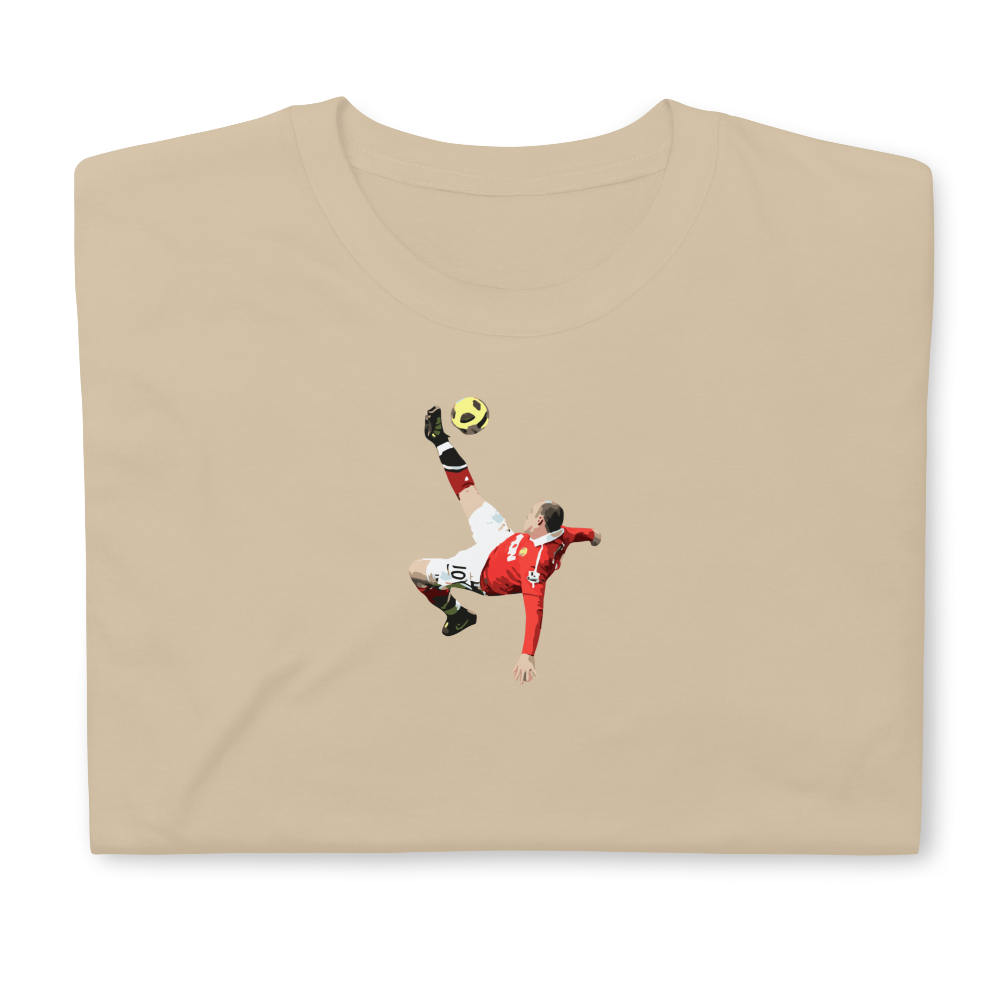 Manchester United - Rooney Overhead vs City | Printed Club Classic T-Shirt