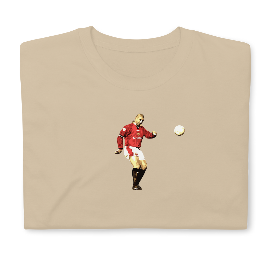 Manchester United - Cantona Chip vs Sunderland | Printed Club Classic T-Shirt