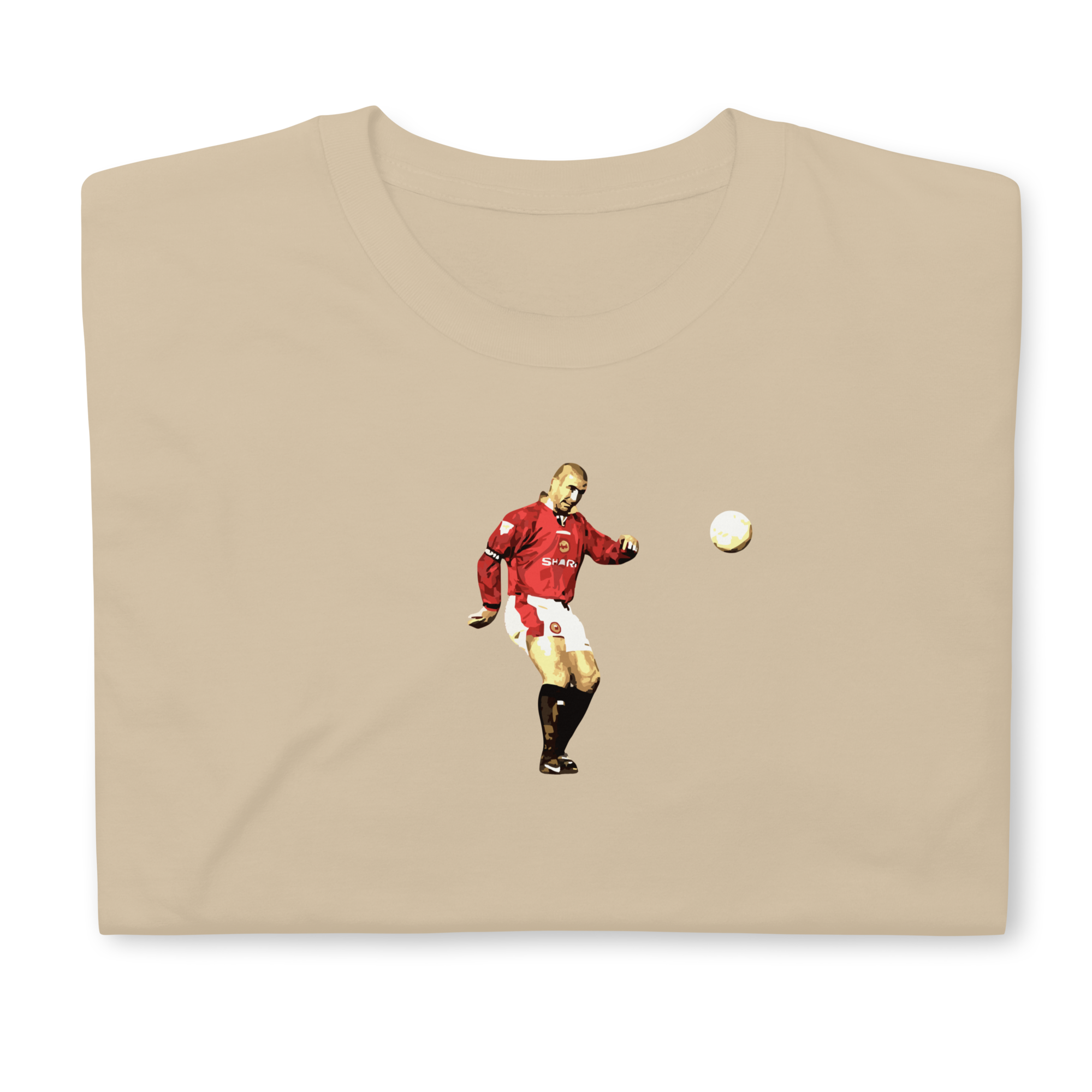 Manchester United - Cantona Chip vs Sunderland | Printed Club Classic T-Shirt